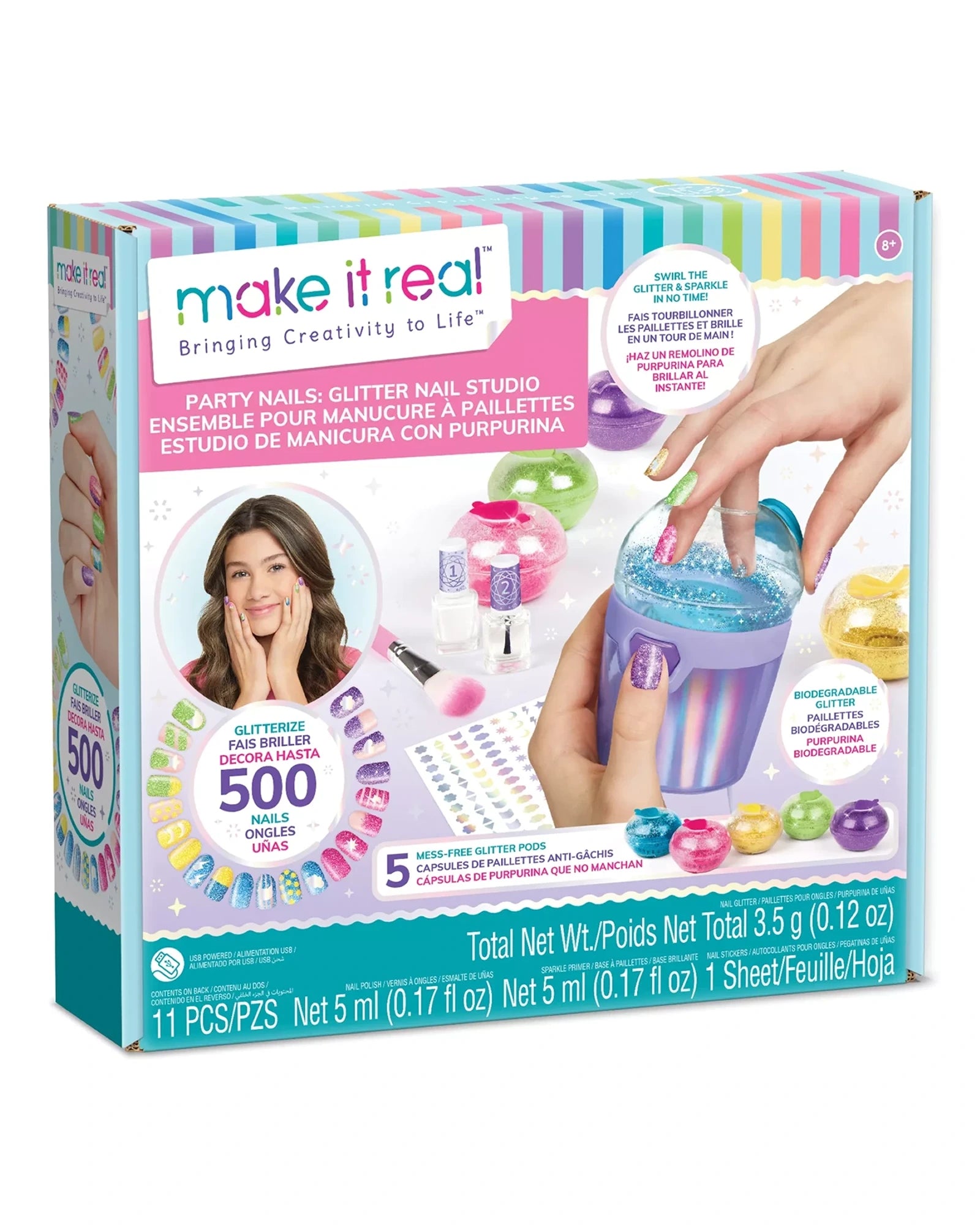 Make It Real Party Nails