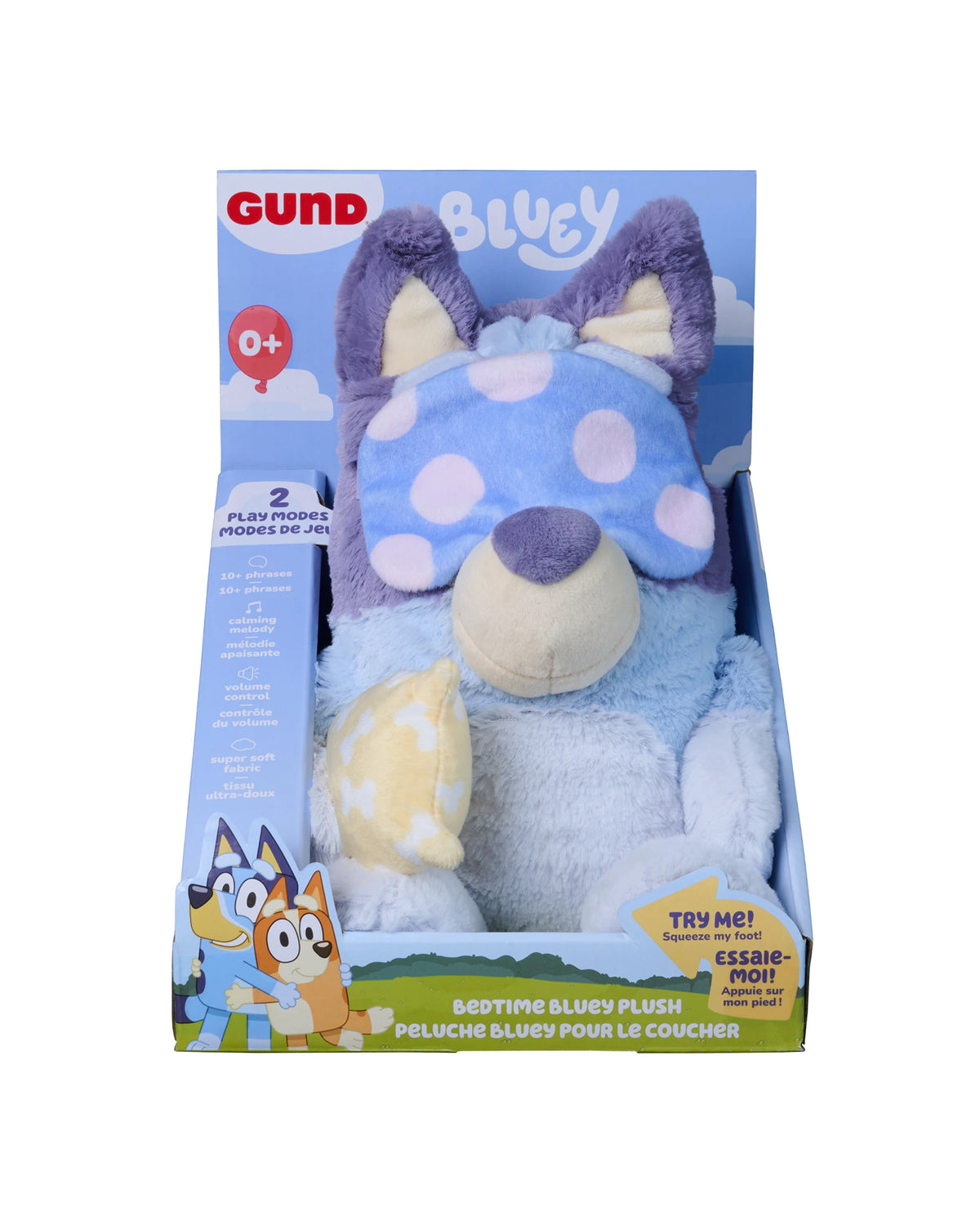 Animated: Bedtime Bluey Plush