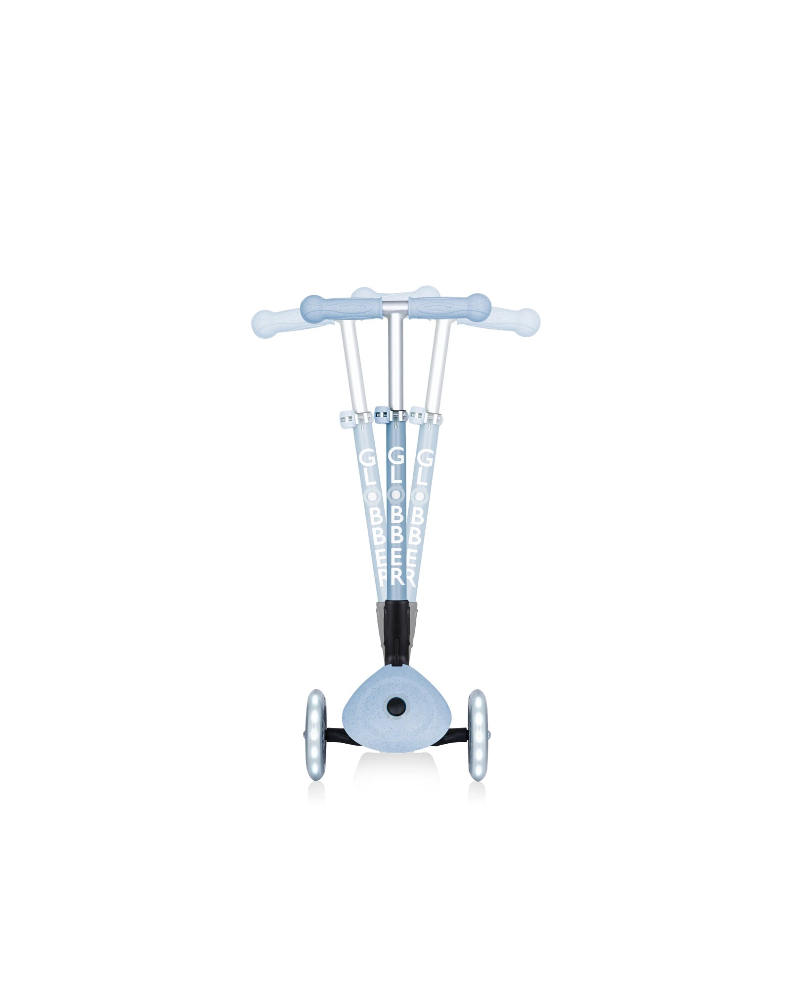 Globber ECOLOGIC JUNIOR Foldable Scooter Lights Blueberry