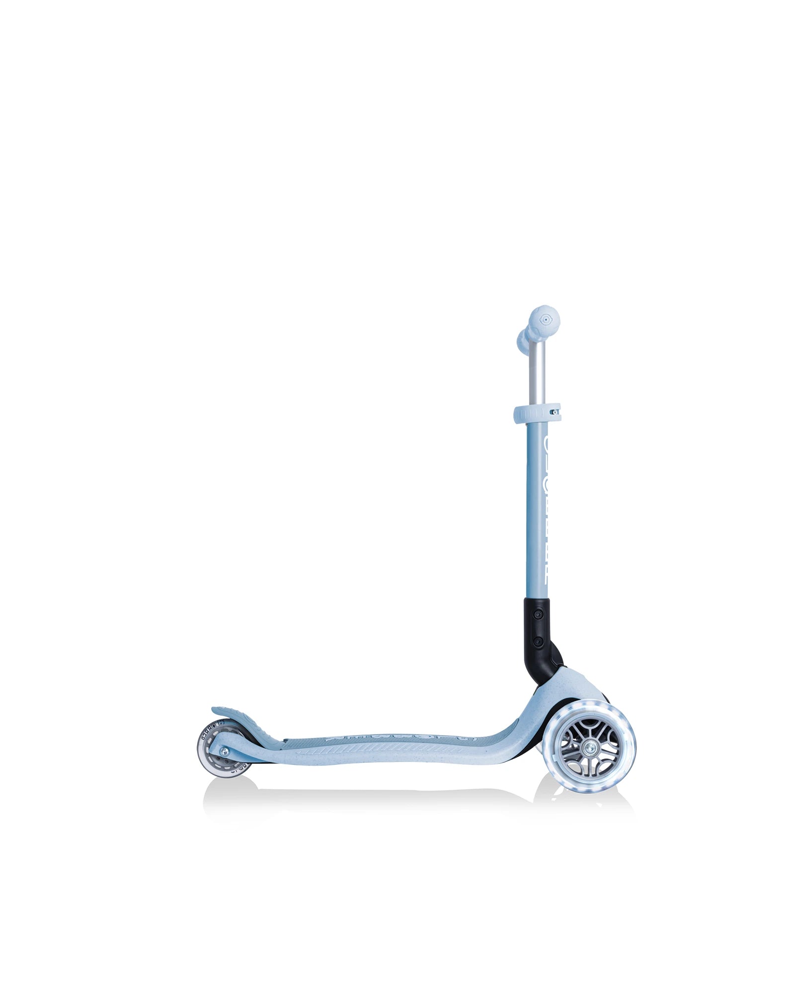 Globber ECOLOGIC JUNIOR Foldable Scooter Lights Blueberry