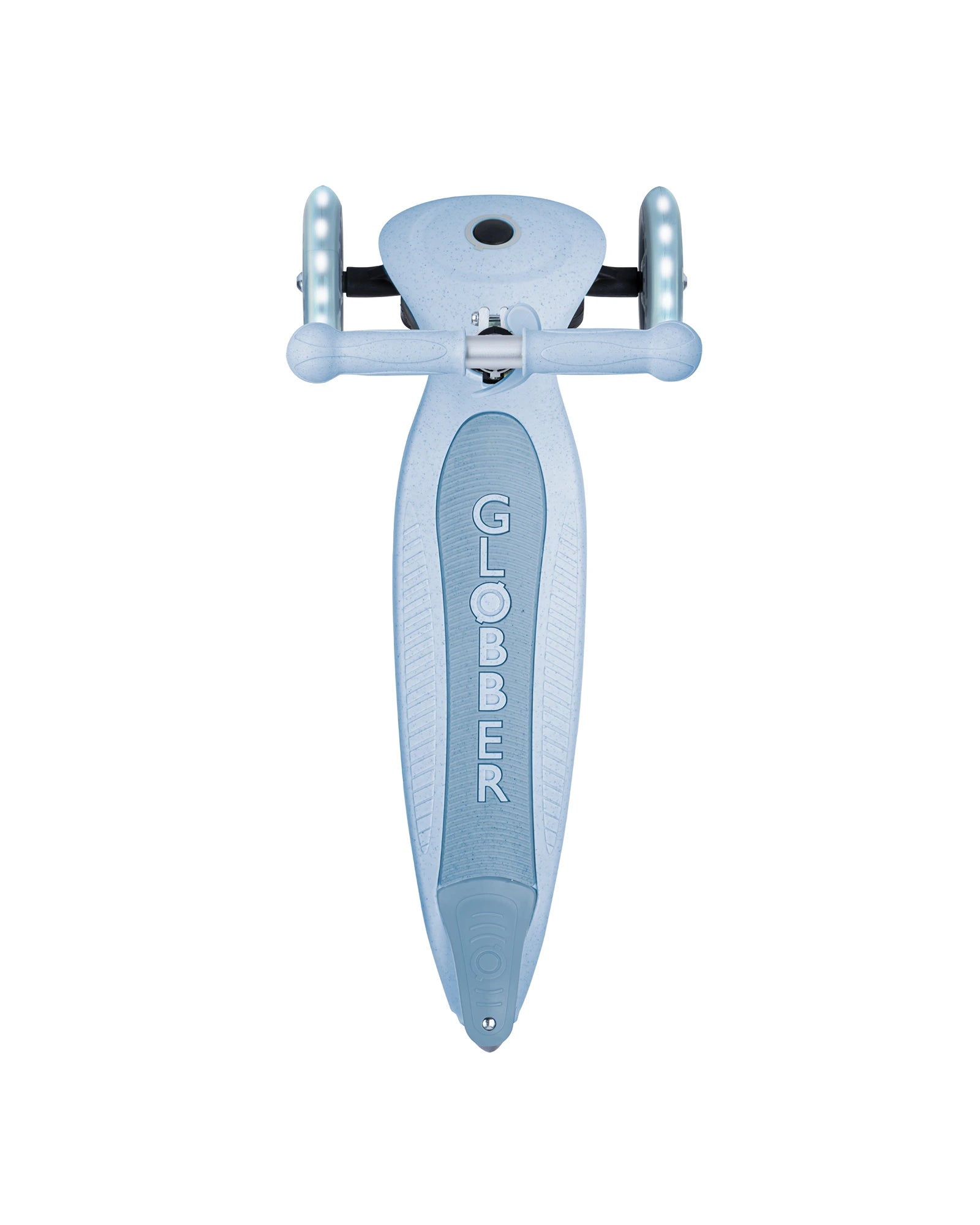 Globber ECOLOGIC JUNIOR Foldable Scooter Lights Blueberry