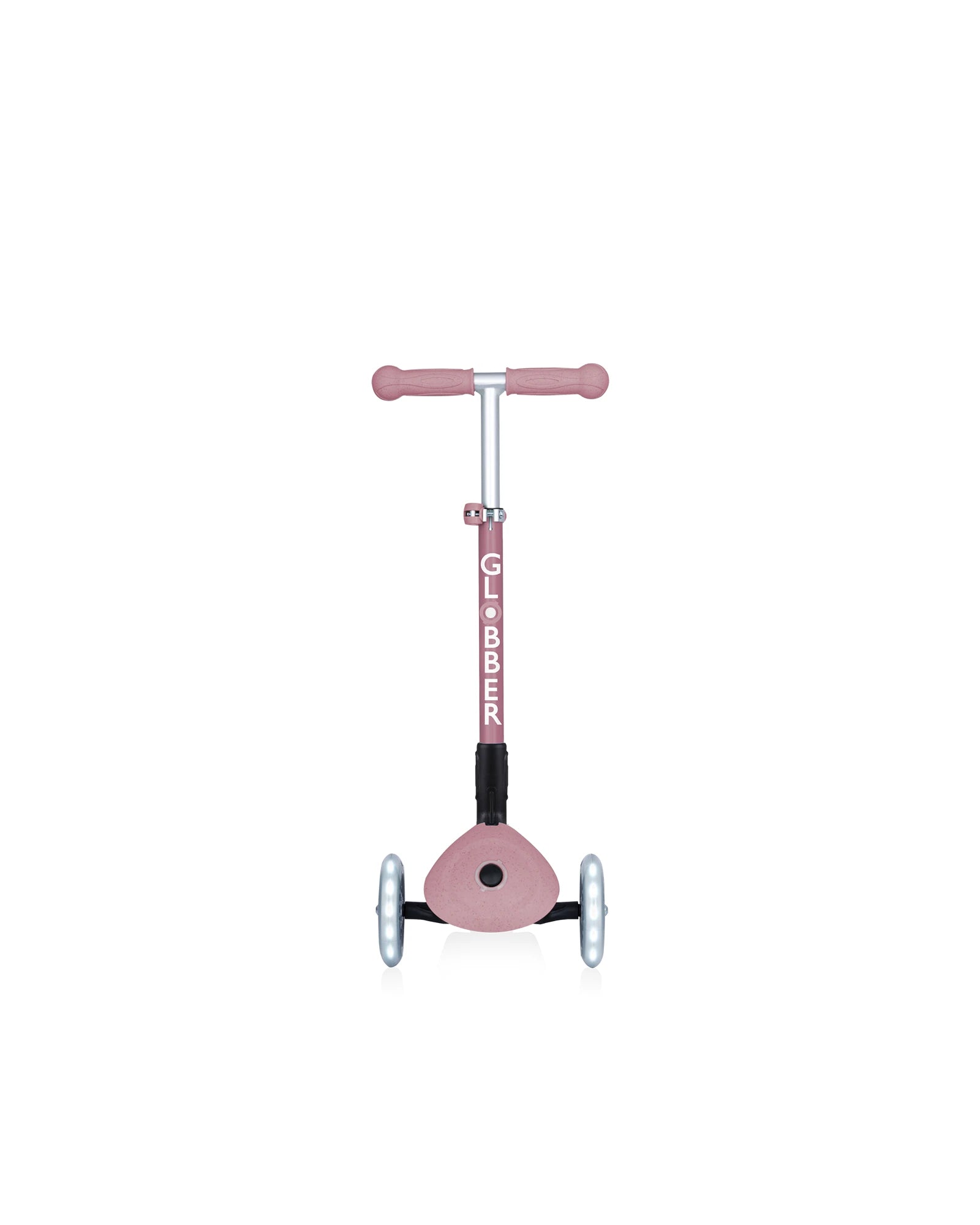 Globber ECOLOGIC JUNIOR Foldable Scooter Lights Berry