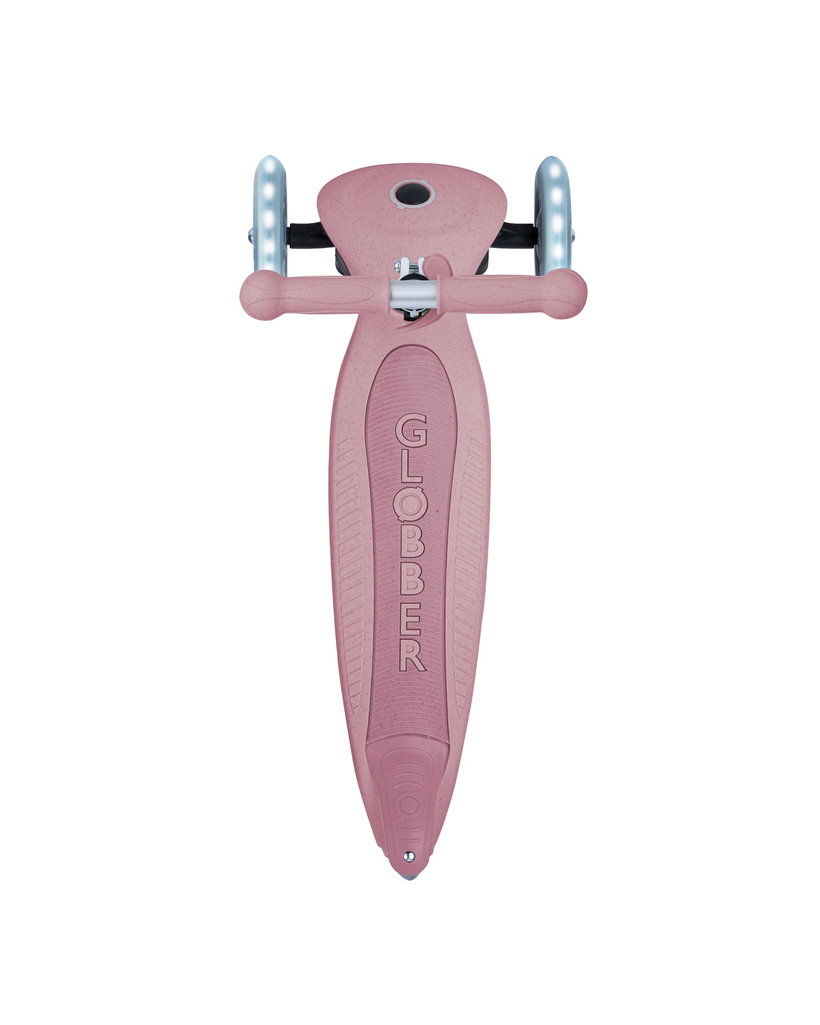 Globber ECOLOGIC JUNIOR Foldable Scooter Lights Berry