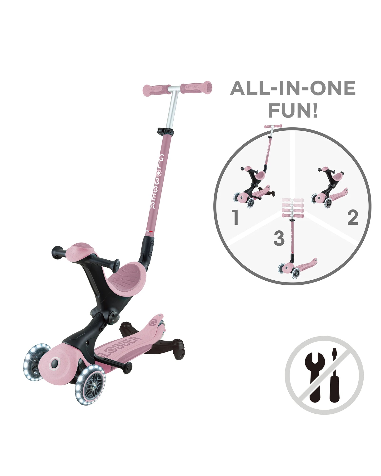 Globber Go Up 360 Deluxe Ecologic