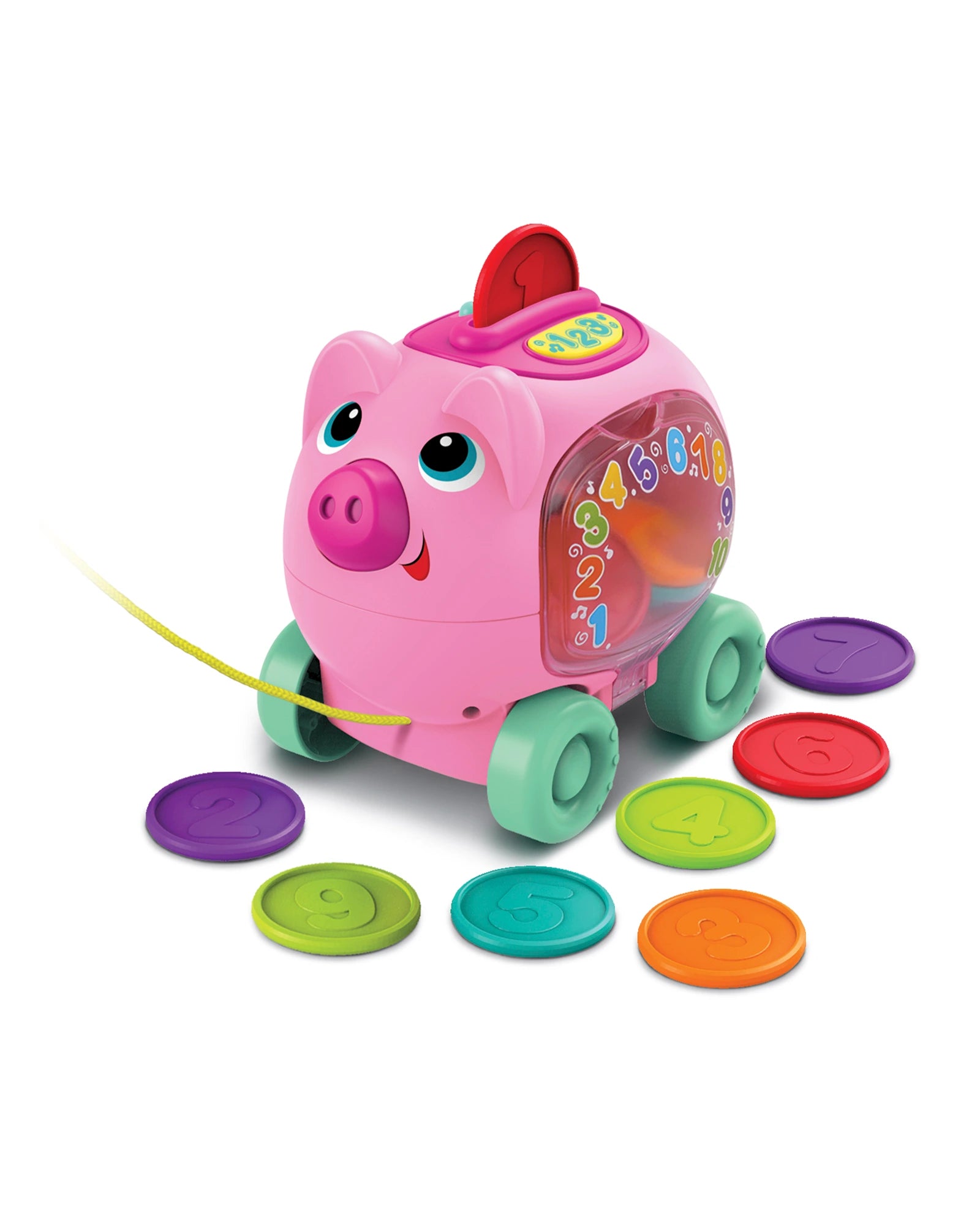 Count Along Piggy Bank
