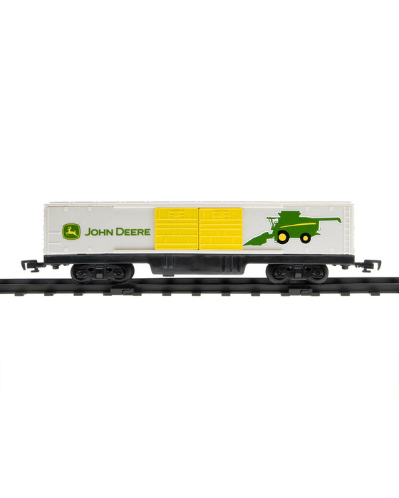 John Deere Battery Operated Mini Diesel 28 Pce Train Set