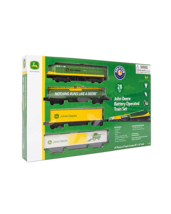 Miniature battery deals operated train set