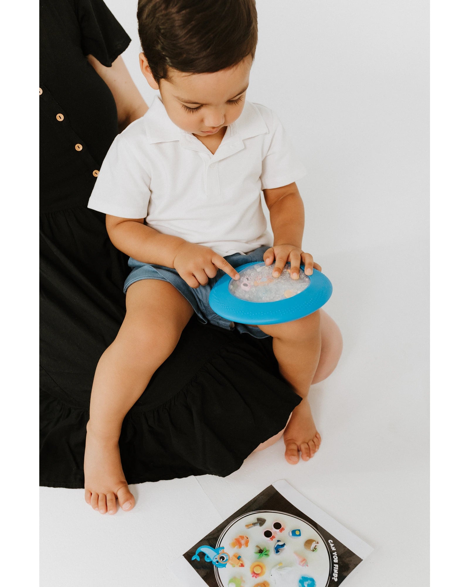 Jellystone Designs Peekaboo Sensory Bag Beach