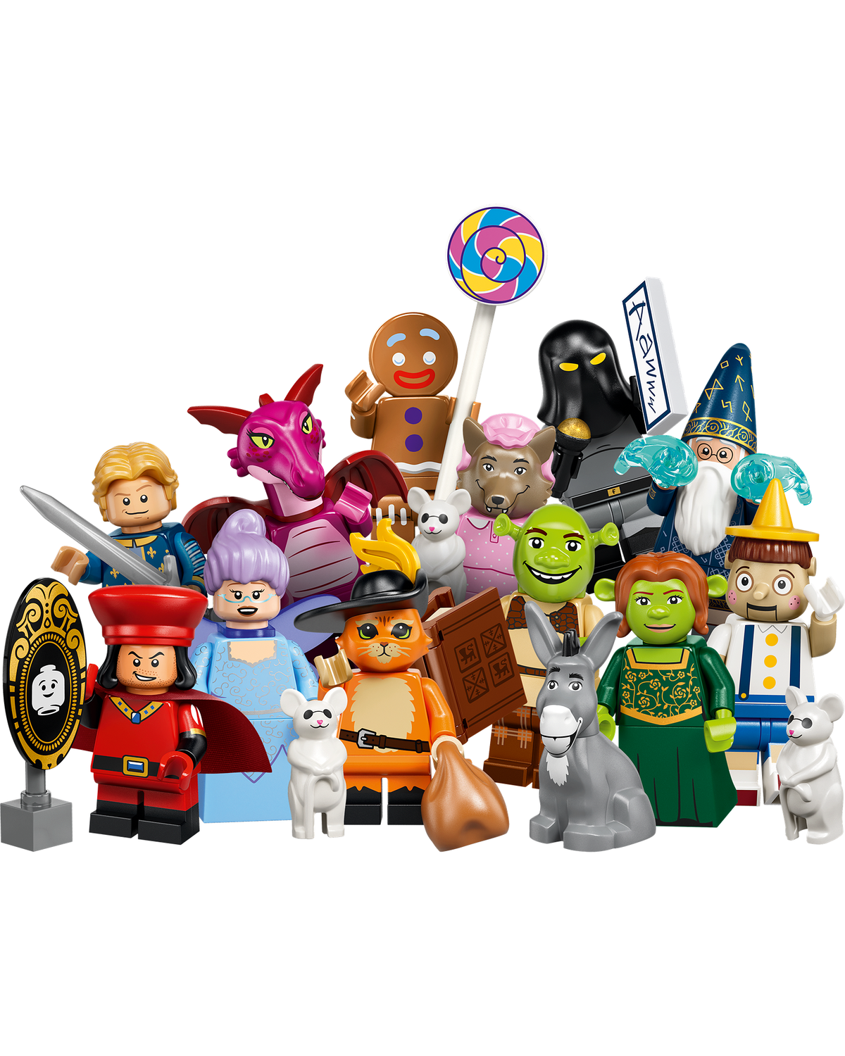 71053 Shrek Minifigures