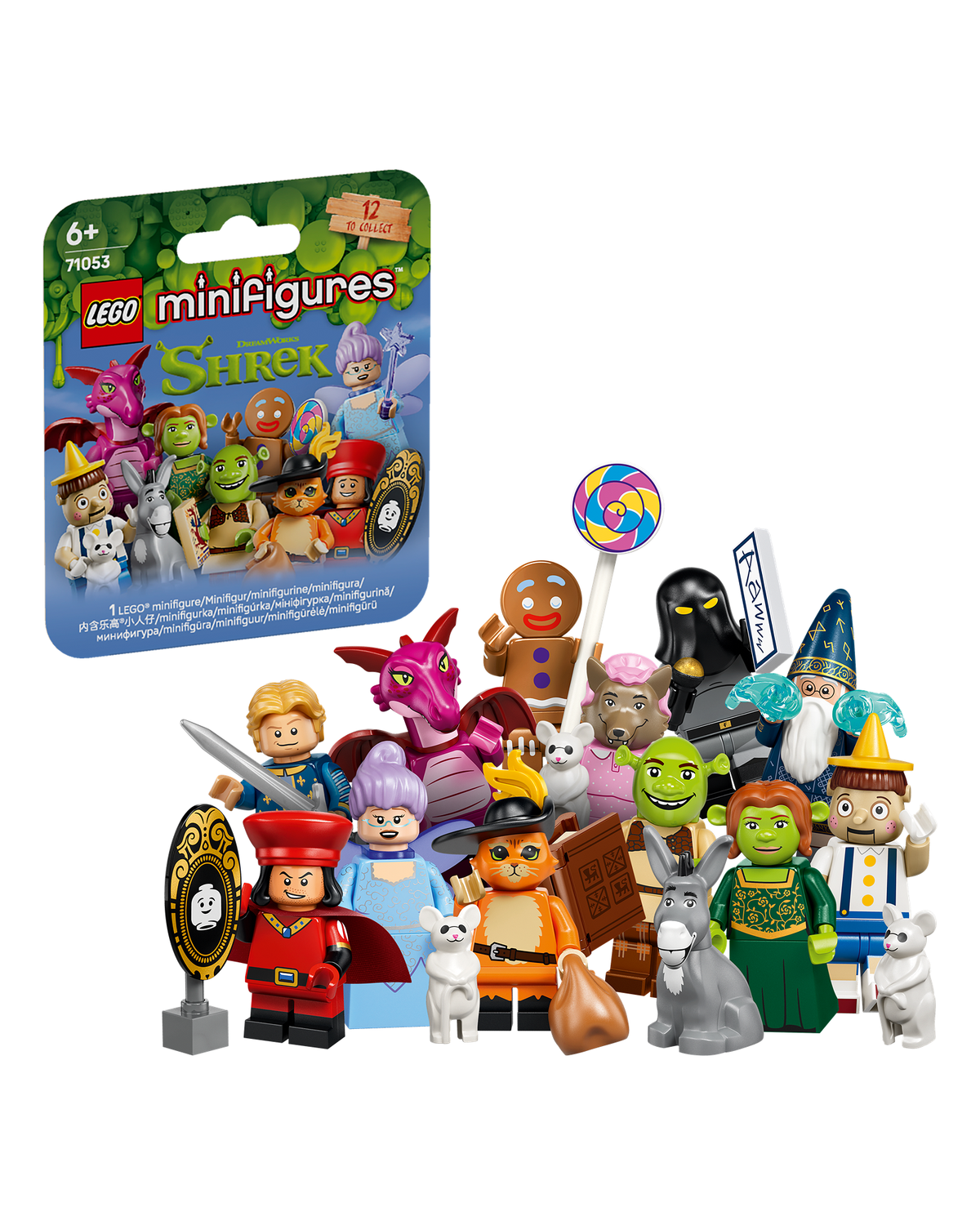 71053 Shrek Minifigures