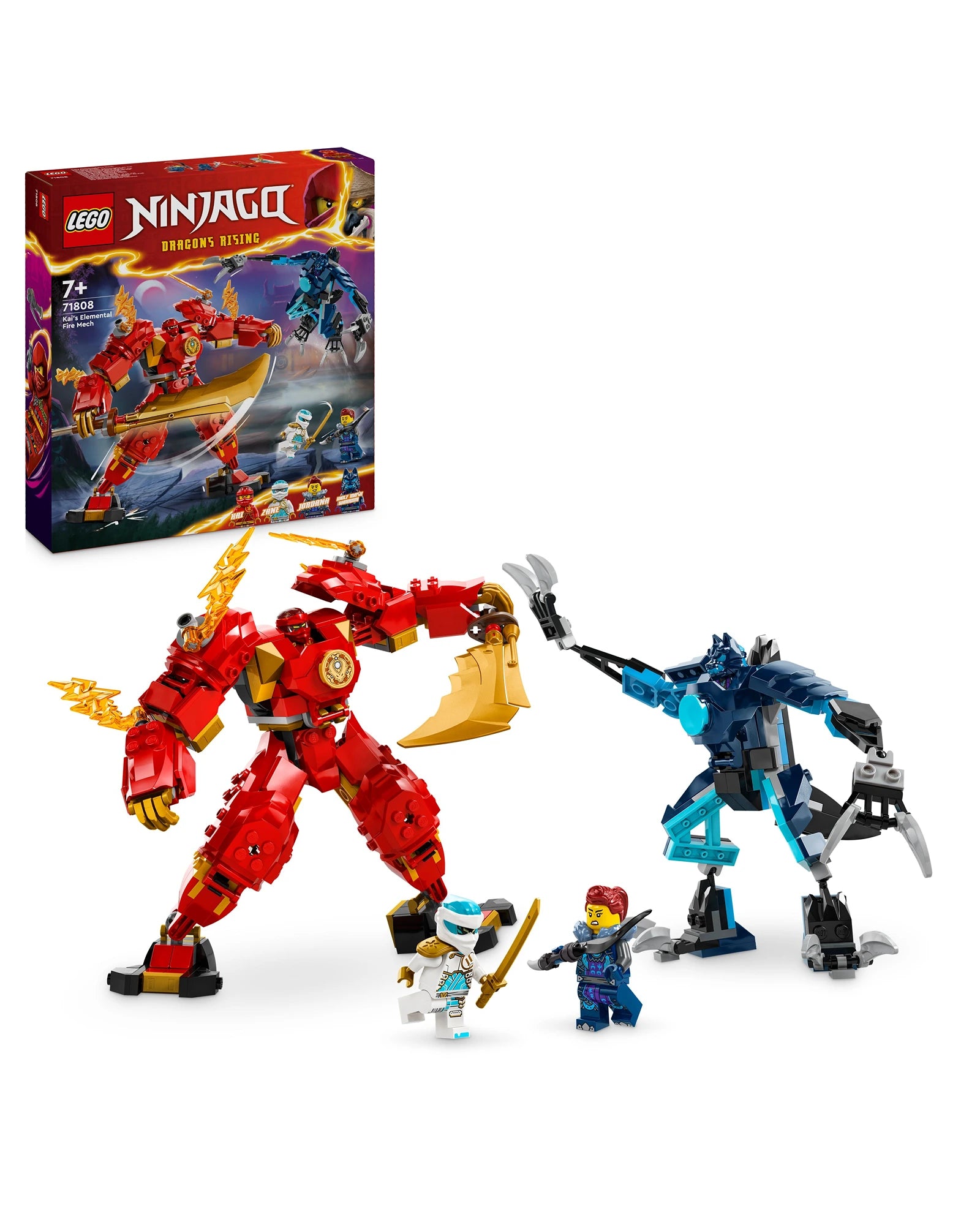 71808 Kais Elemental Fire Mech