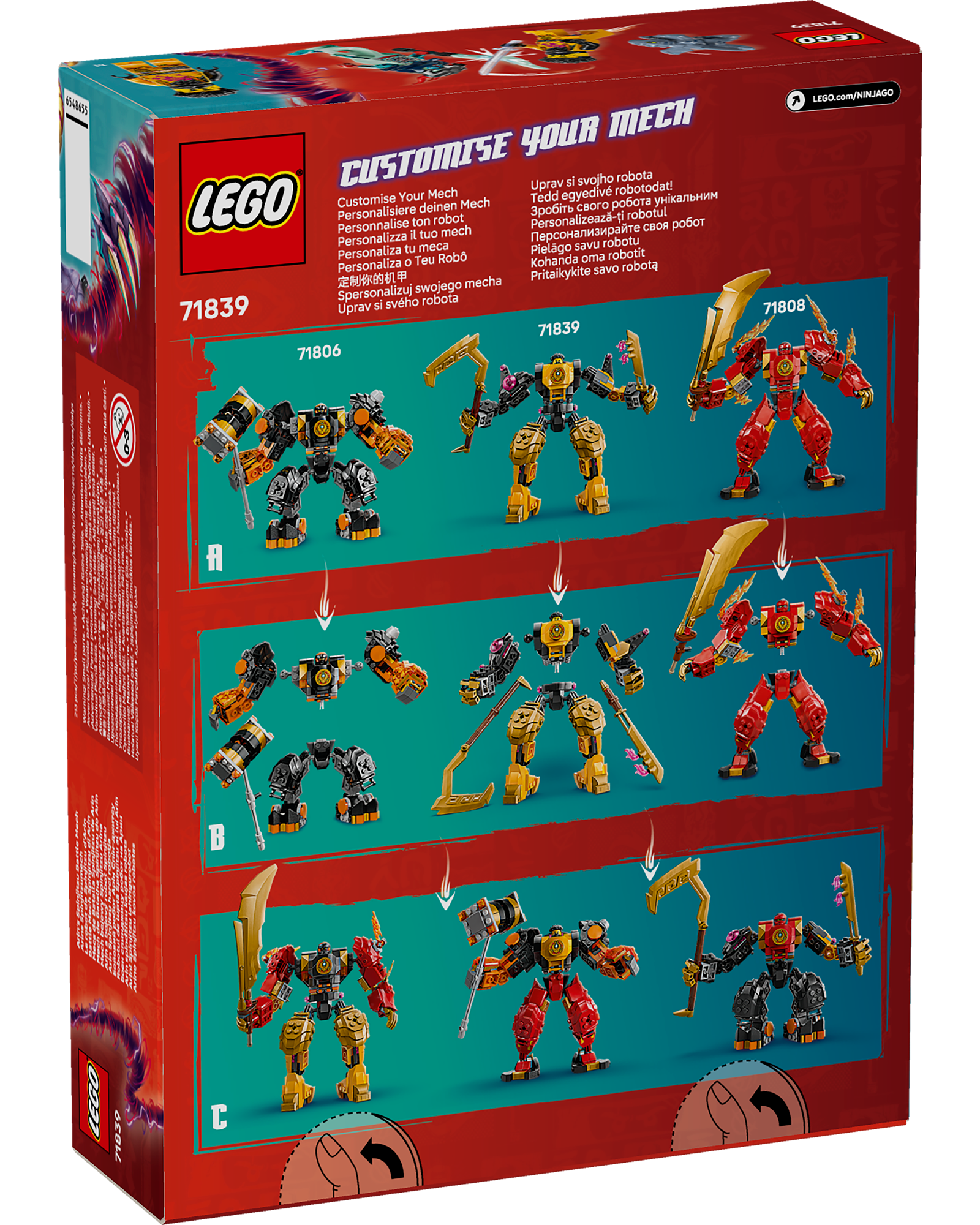 71839 Arin's Spinjitzu Battle Mech