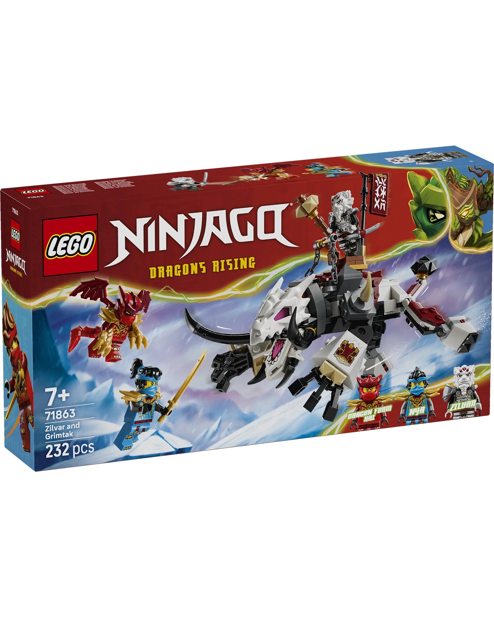 71863 Zilvar and Grimtak the Dragon Beast