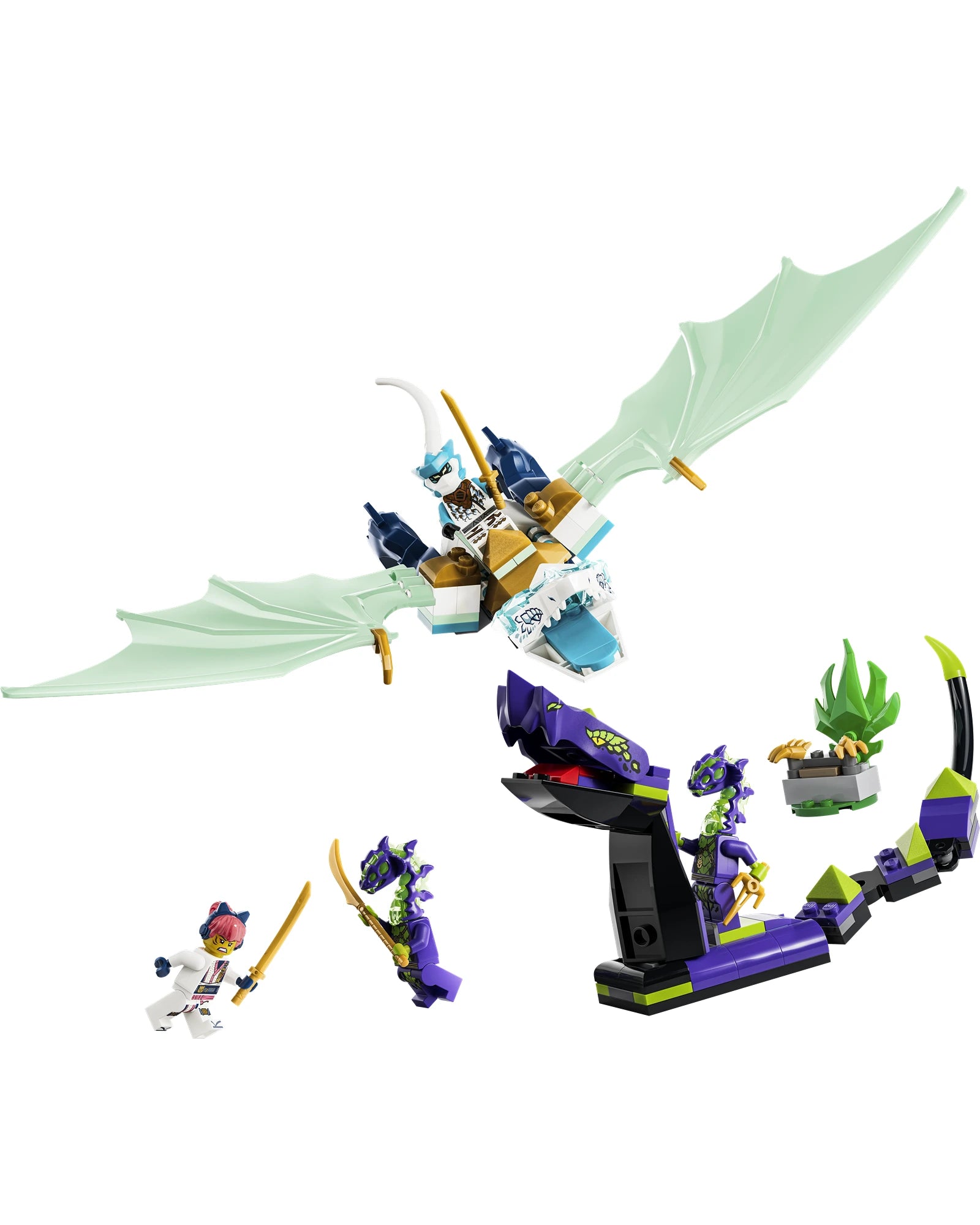 71865 Zane's Ice Dragon Battle
