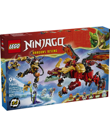71868 Wyldfyre's Transforming Dragon Mech