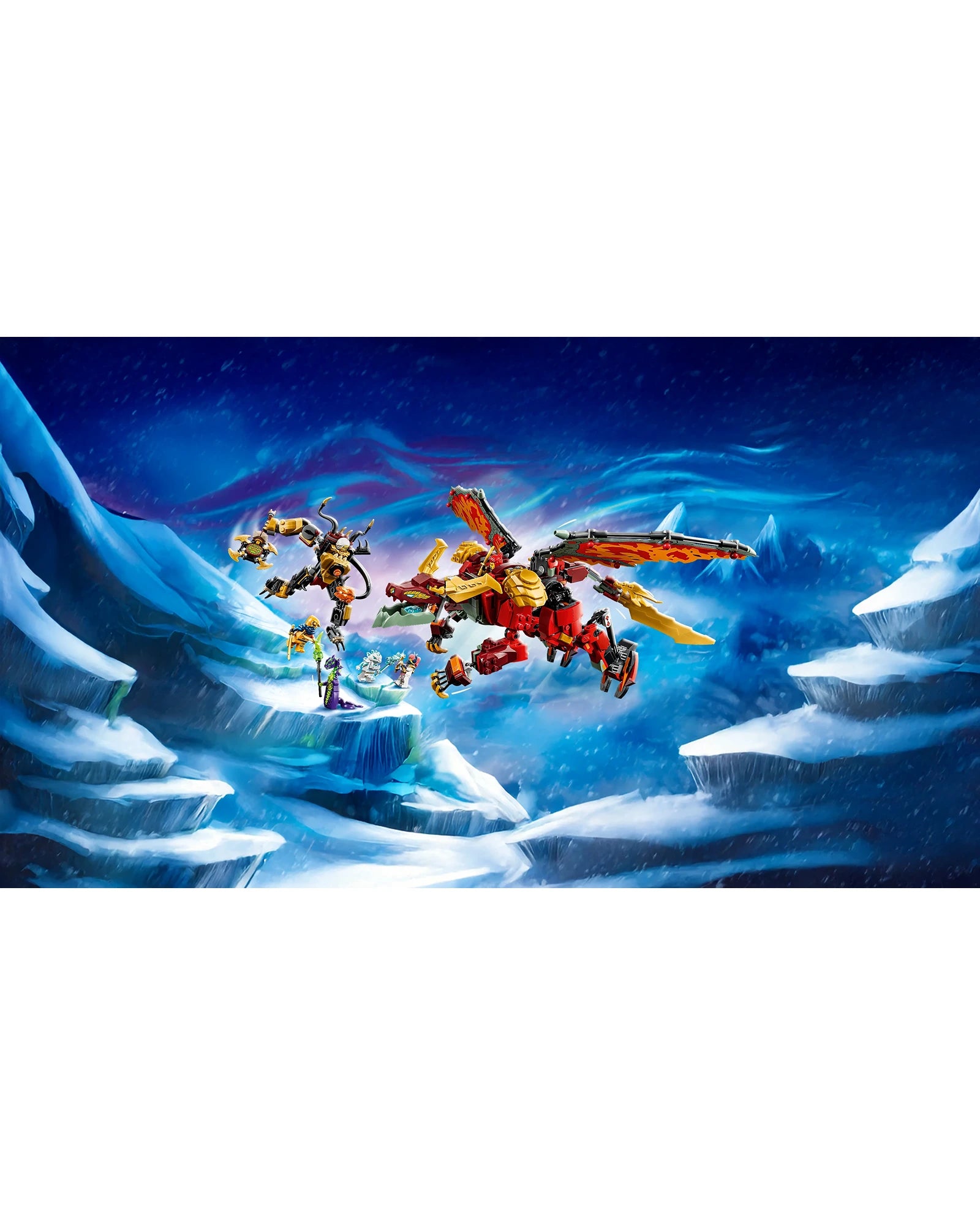 71868 Wyldfyre's Transforming Dragon Mech