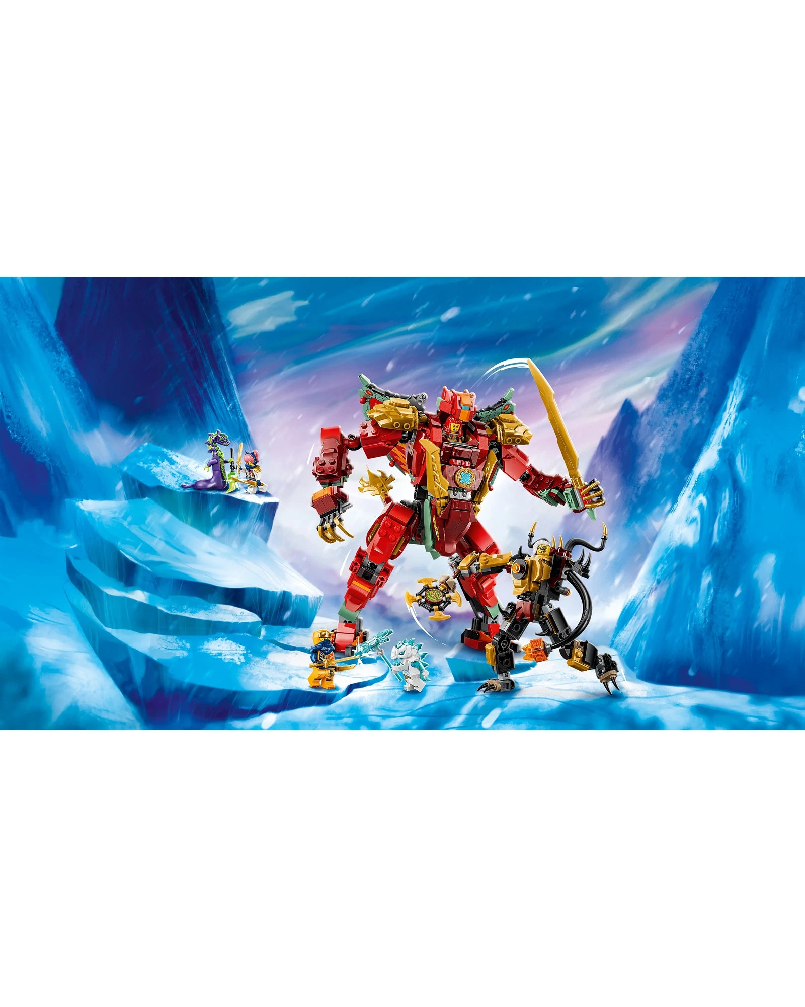 71868 Wyldfyre's Transforming Dragon Mech
