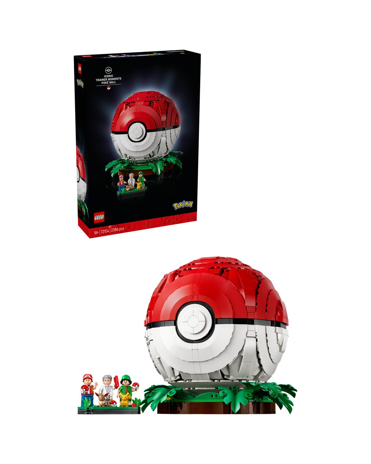 72154 Iconic Trainer Moments Pokeball