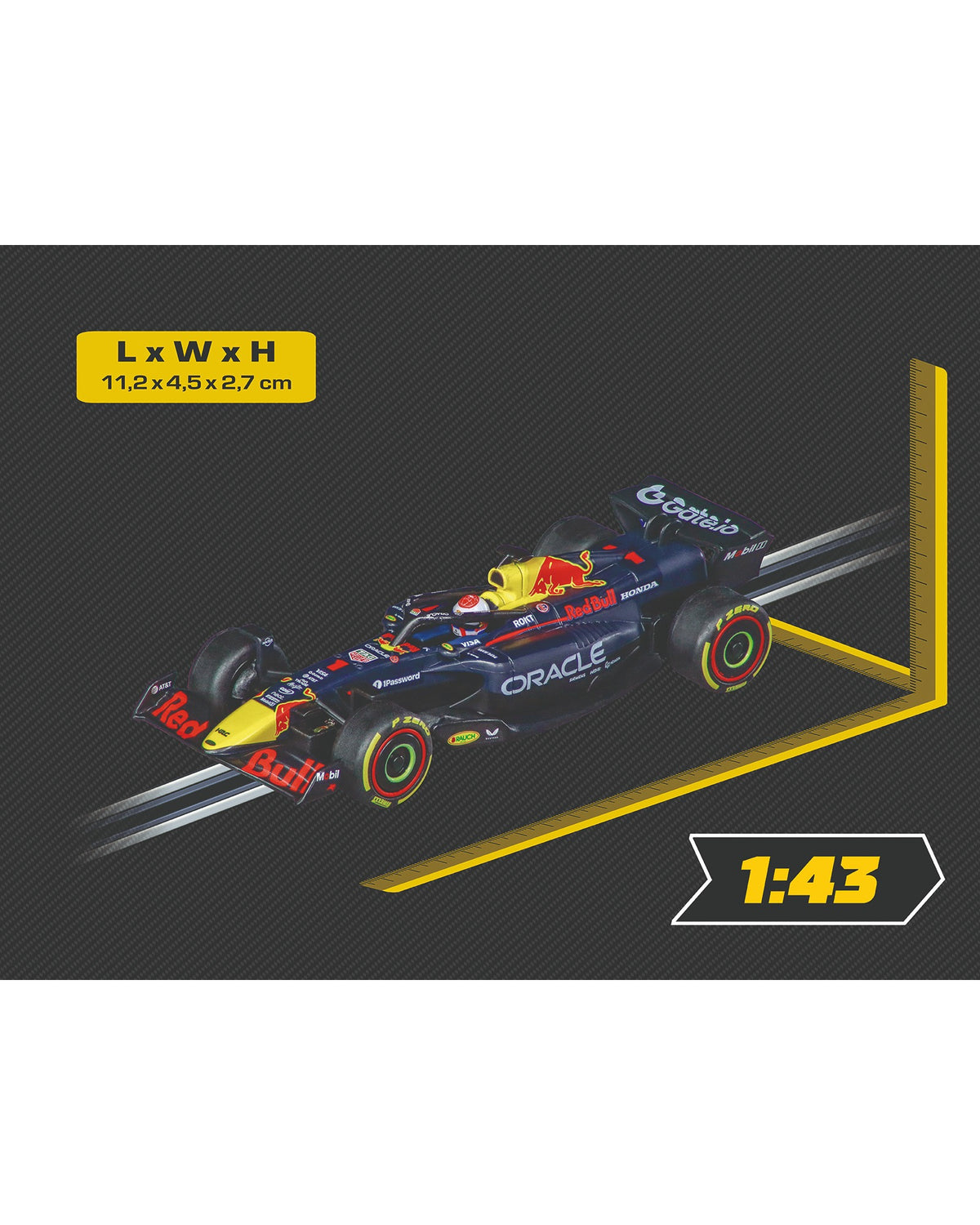 F-1 Championship Rivals Set Red Bull & Mercedes AMG with 6.3m Track