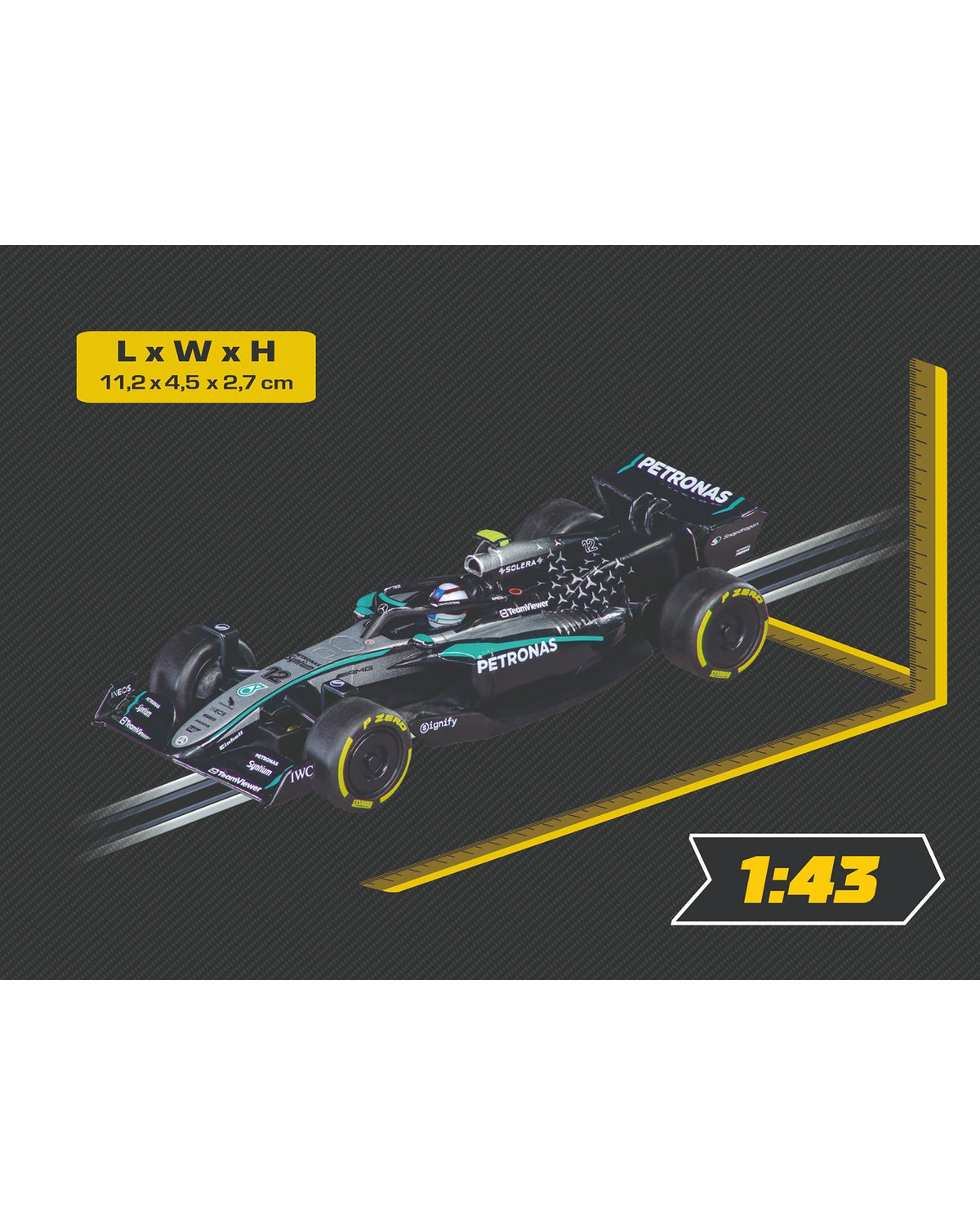 F-1 Championship Rivals Set Red Bull & Mercedes AMG with 6.3m Track