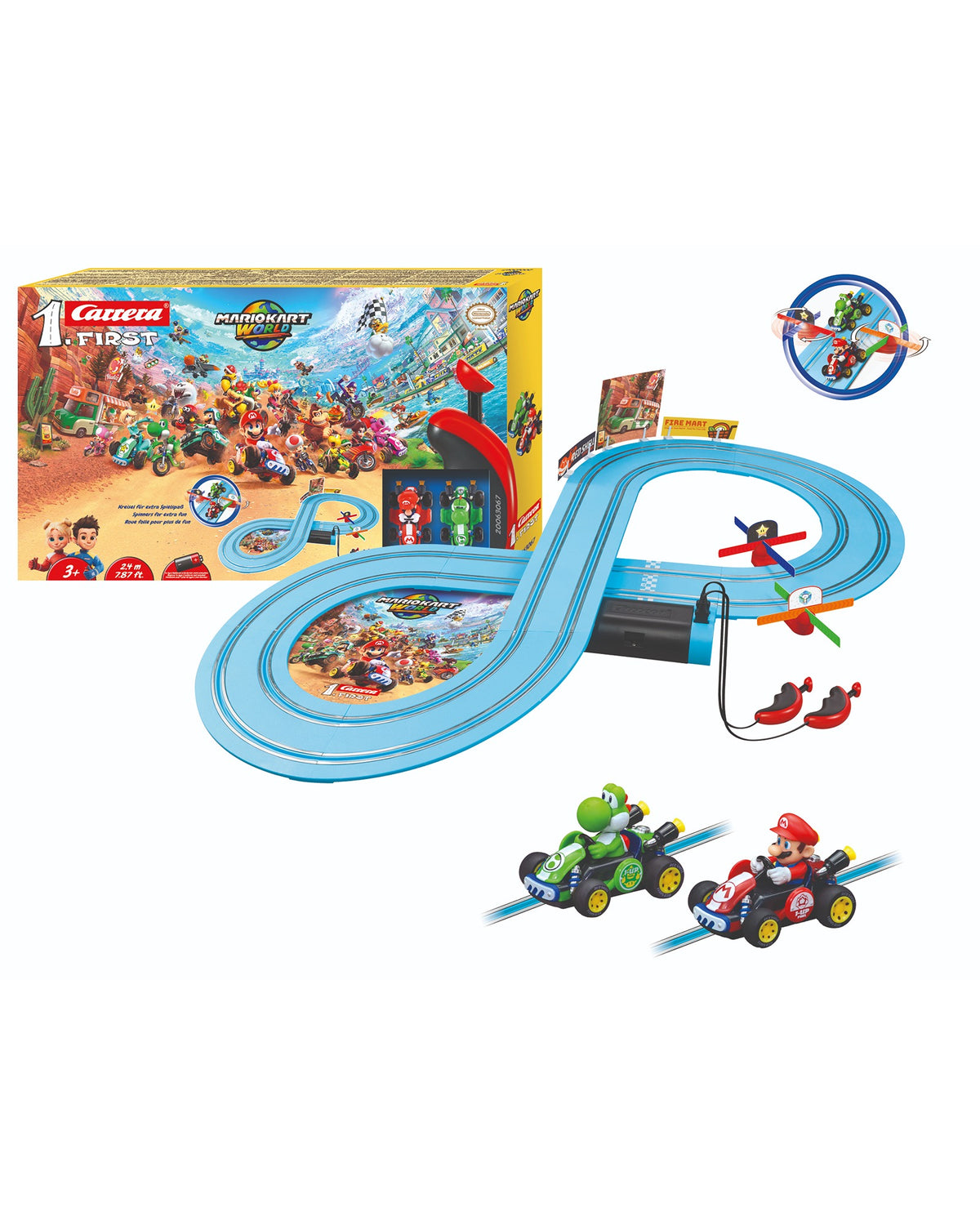 Mario Kart World Mario vs. Yoshi - 2.4m