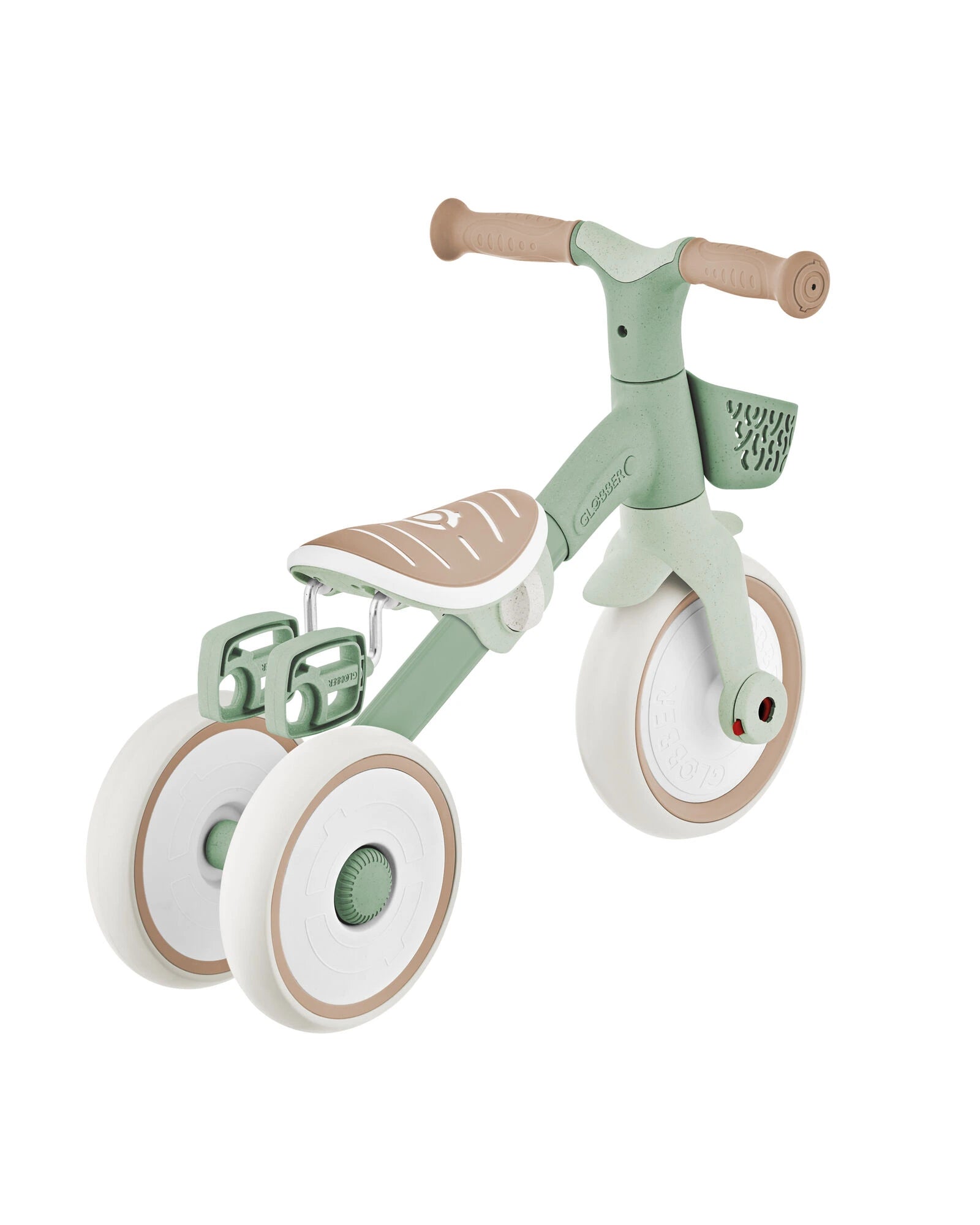 Globber Learning Trike 2 in 1 PLUS Ecologic Pistachio