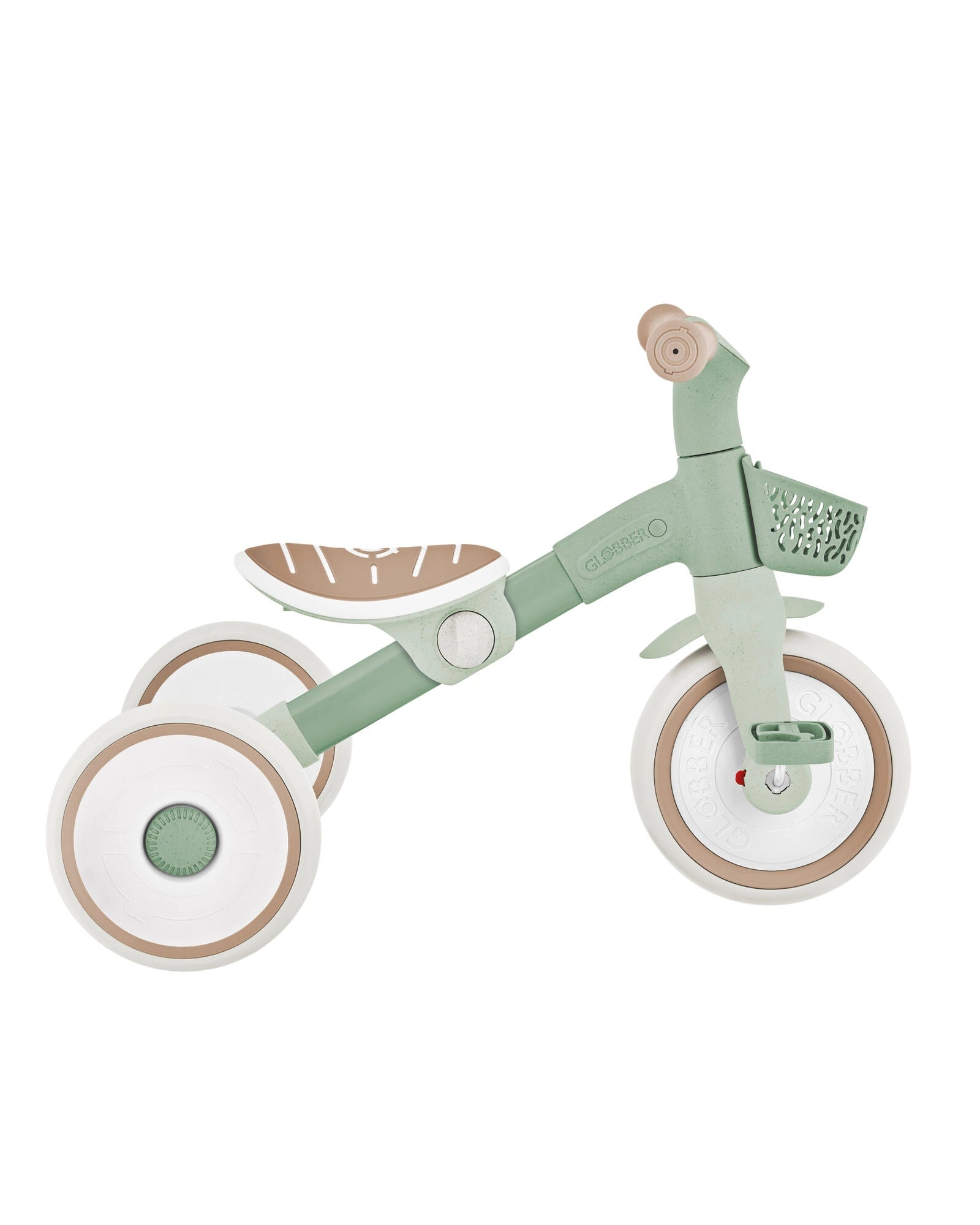 Globber Learning Trike 2 in 1 PLUS Ecologic Pistachio