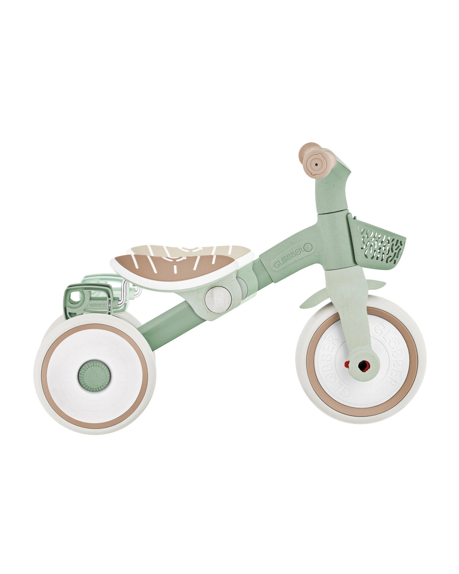 Globber Learning Trike 2 in 1 PLUS Ecologic Pistachio