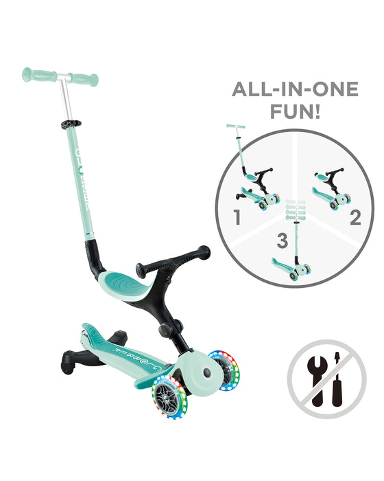 Globber Go Up Active Lights 360
