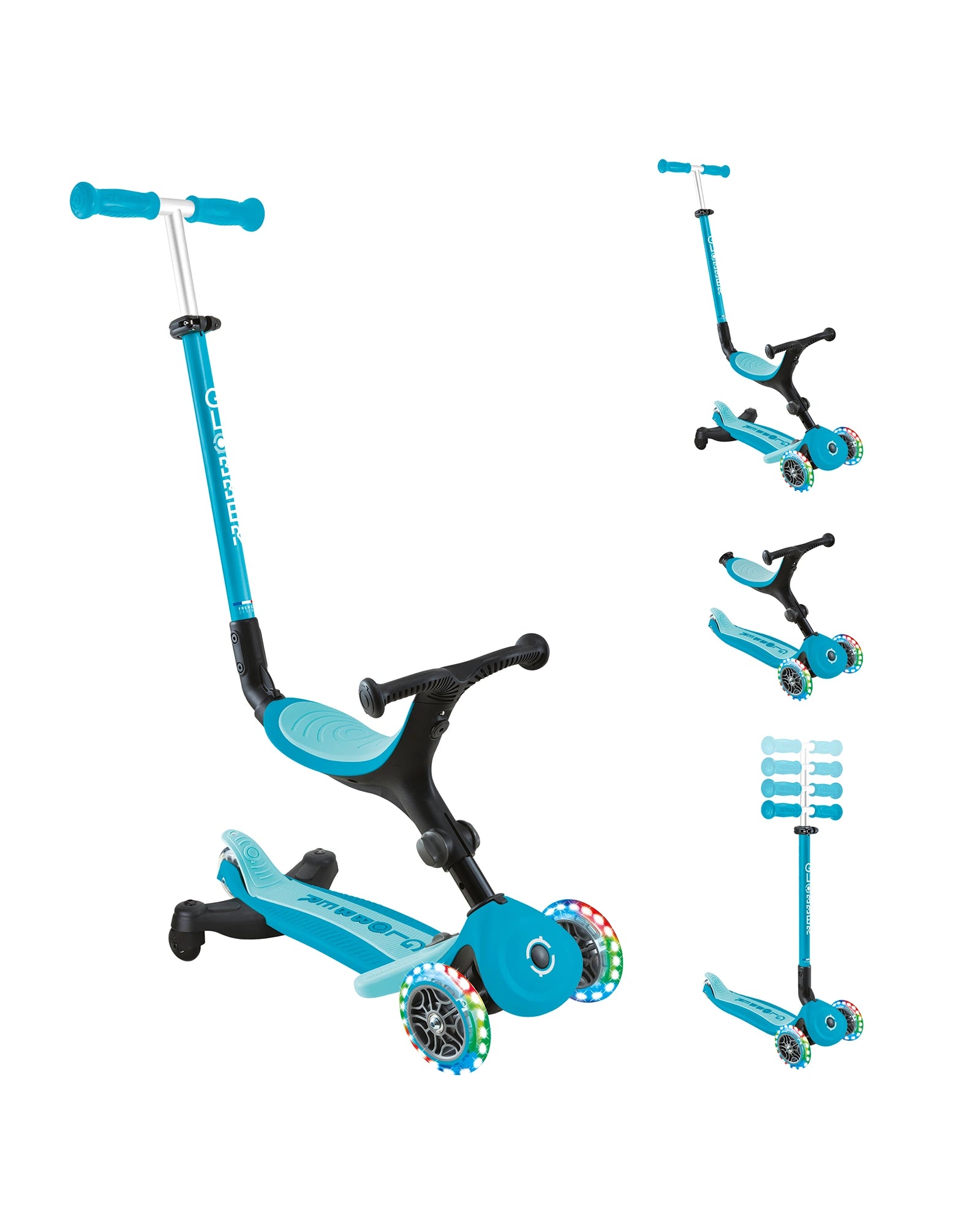 Globber Go Up Active Lights 360