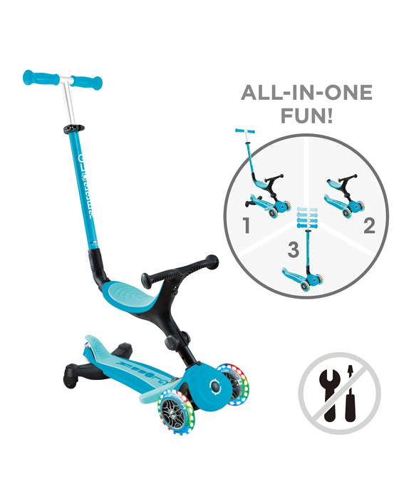 Globber Go Up Active Lights 360