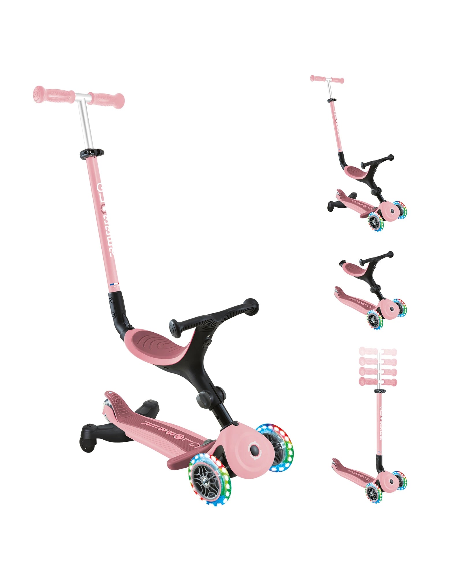 Globber Go Up Active Lights 360