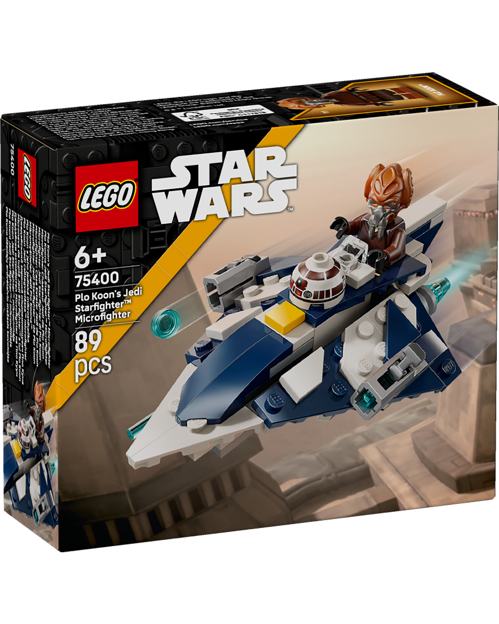 75400 Plo Koon's Jedi Starfighter™ Microfighter