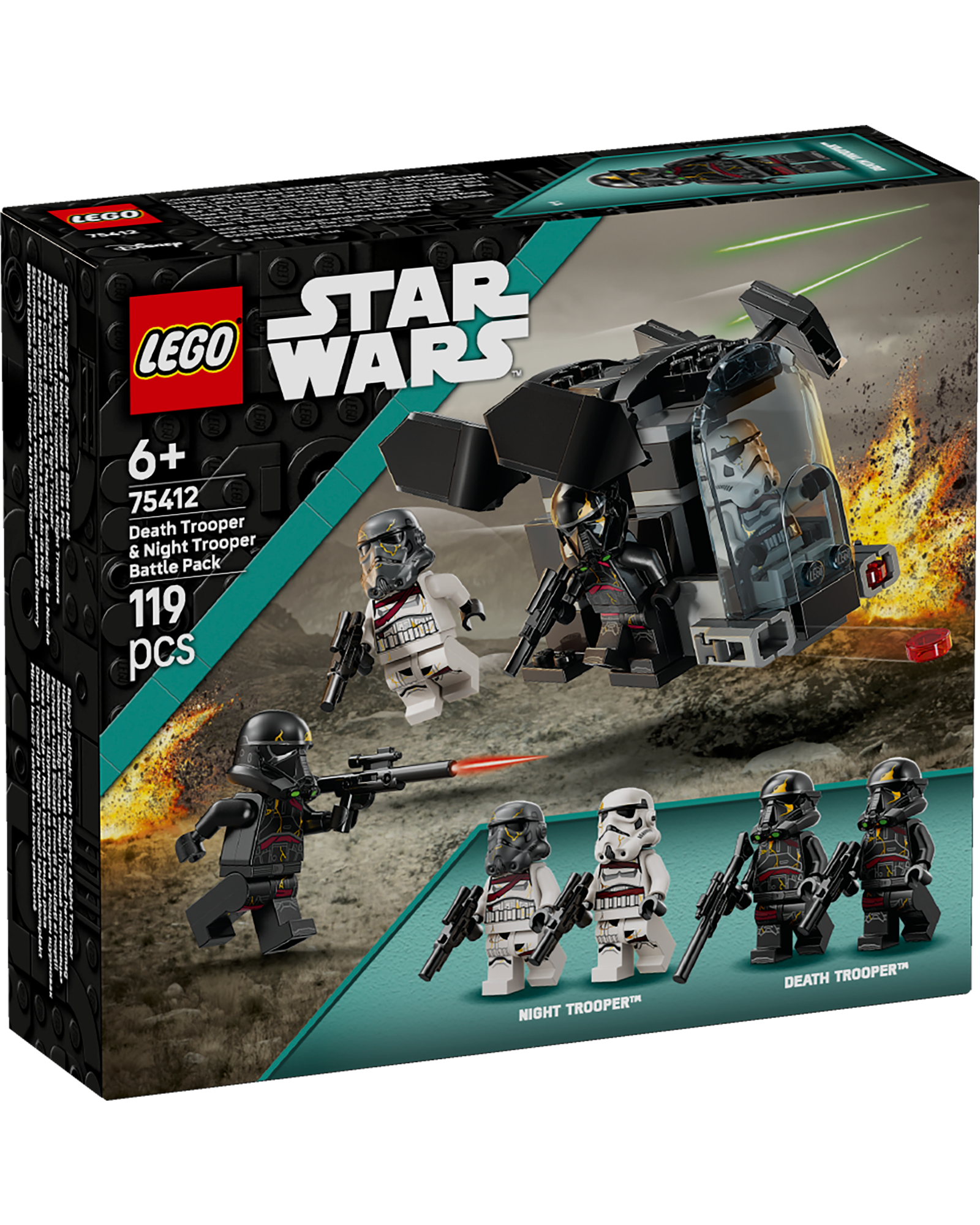 75412 Death Trooper & Night Trooper Battle Pack
