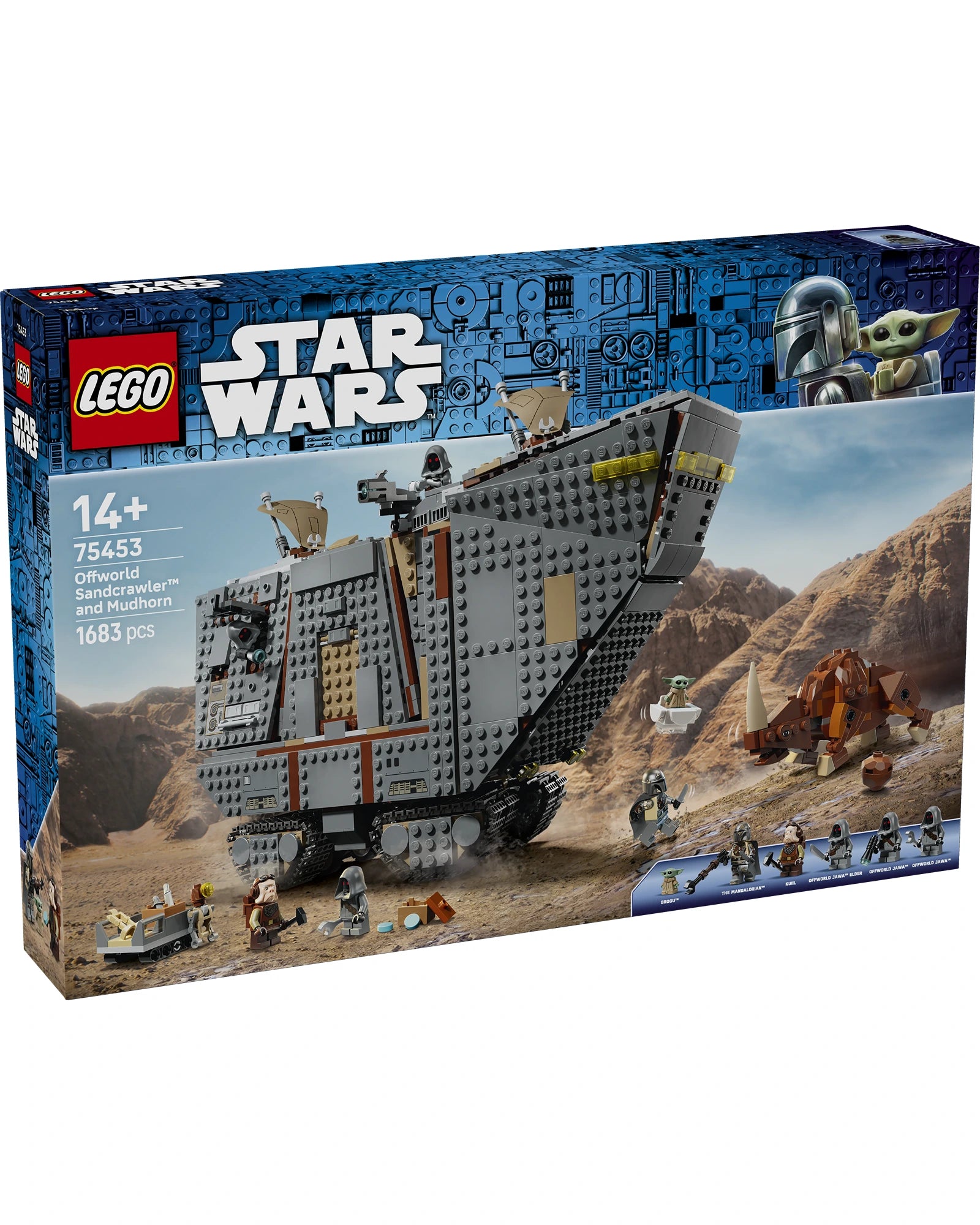 75453 Offworld Sandcrawler and Mudhorn