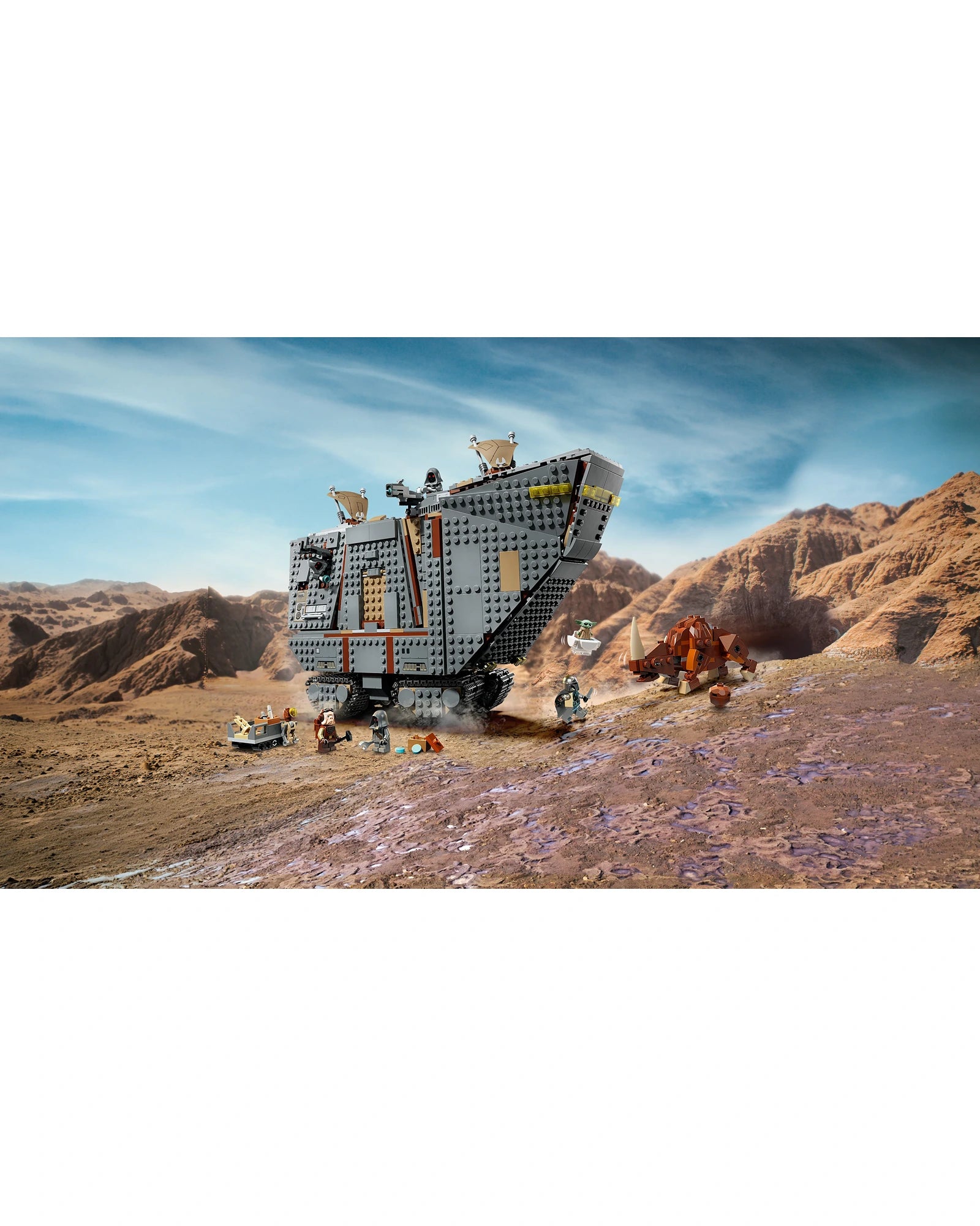75453 Offworld Sandcrawler and Mudhorn