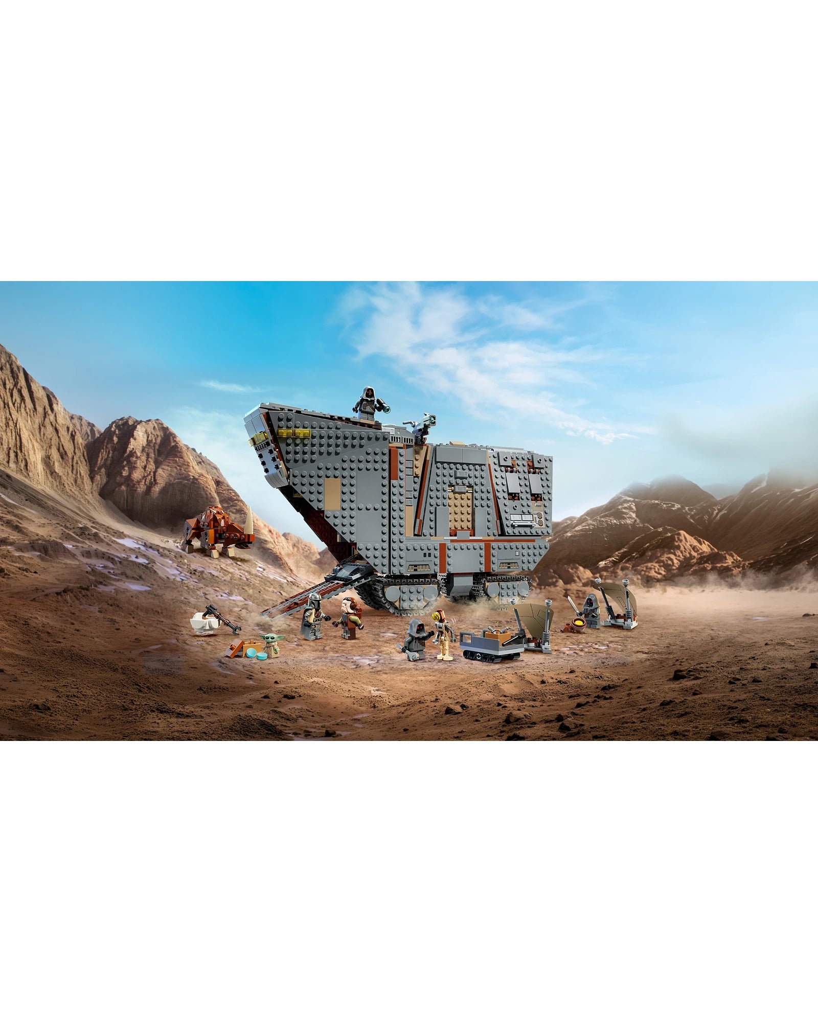 75453 Offworld Sandcrawler and Mudhorn