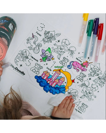 HeyDoodle MiniMats 123 Series Princess