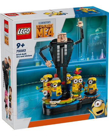75582 Brick-Built Gru and Minions
