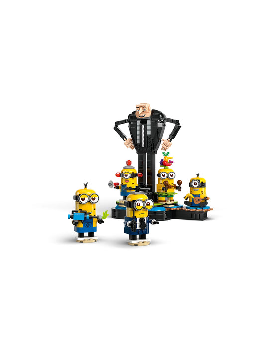 75582 Brick-Built Gru and Minions