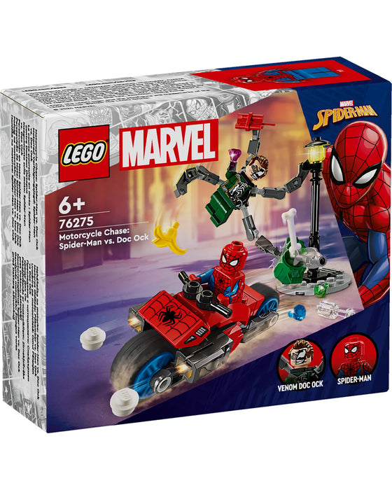 76275 Motorcycle Chase: Spider-Man vs. Doc Ock