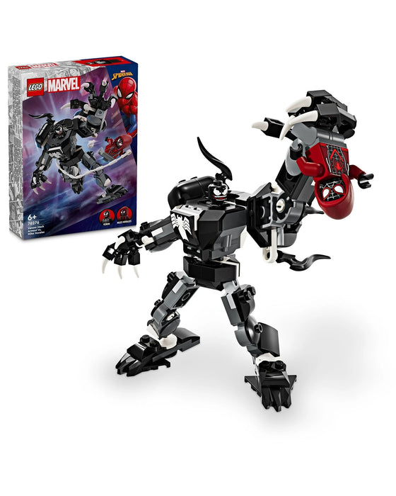 76276 Venom Mech Armor vs. Miles Morales