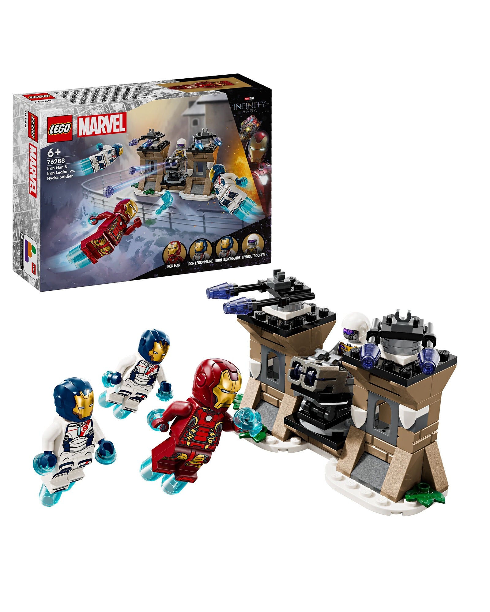 76288 Iron Man & Iron Legion vs. Hydra Soldier