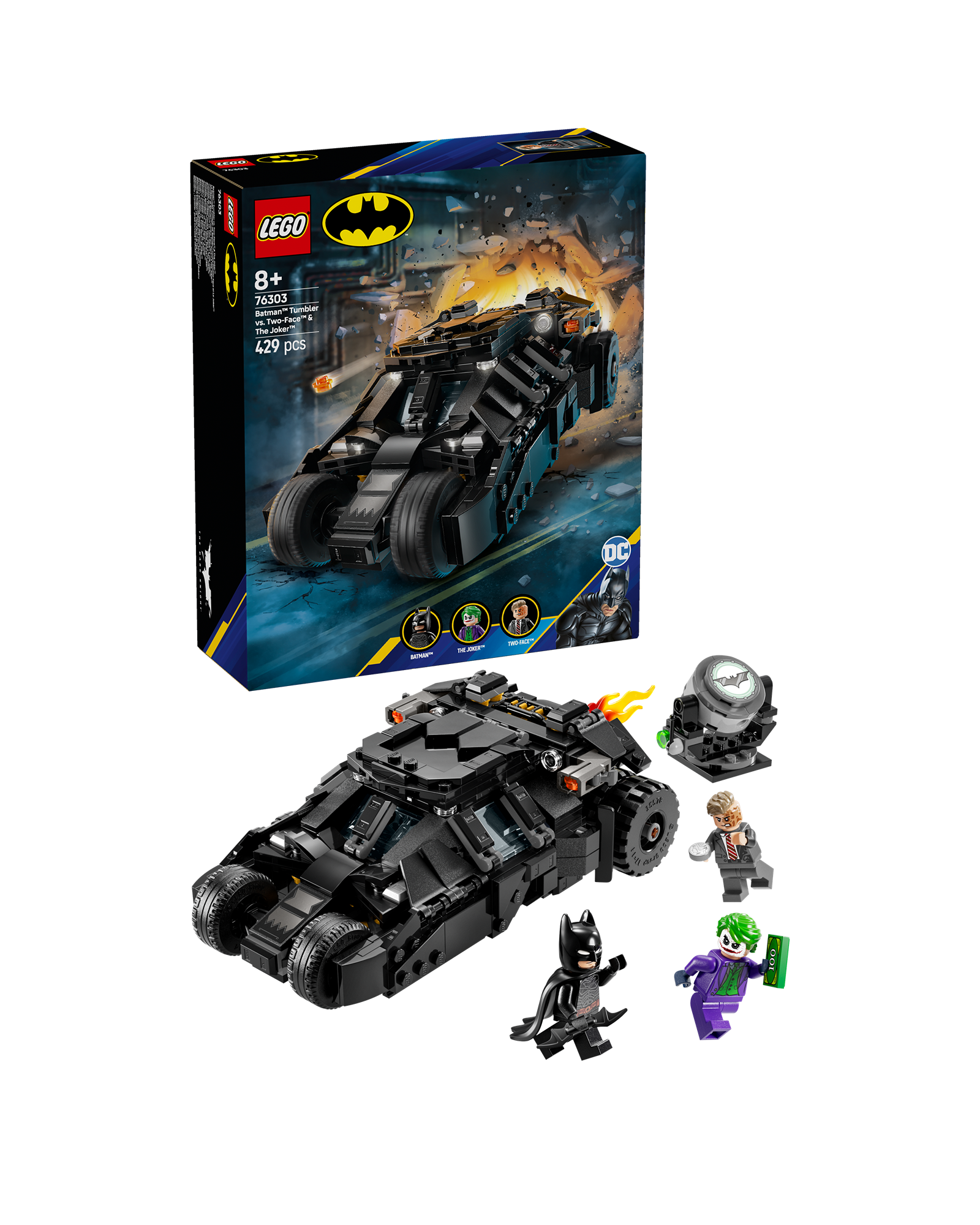 76303 Batman Tumbler vs. Two-Face & The Joke