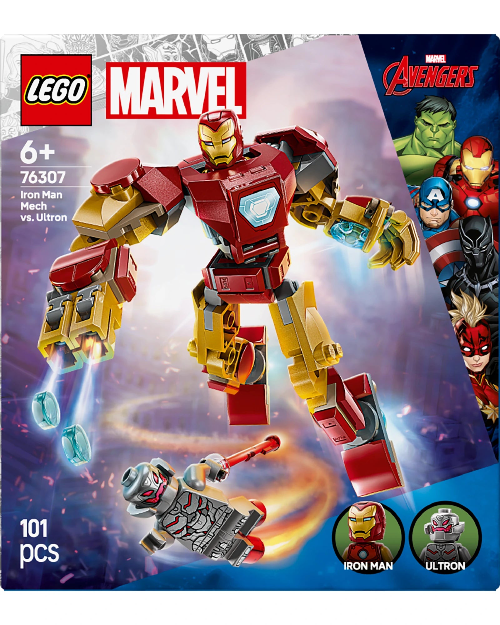 76307 Iron Man Mech vs Ultron