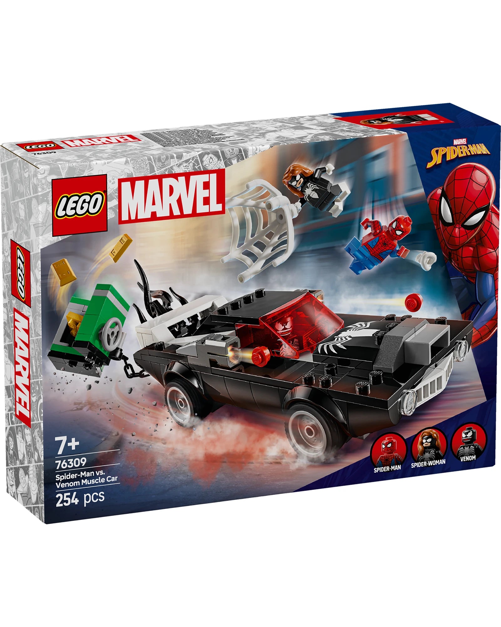 76309 Spider-Man vs Venom Muscle Car