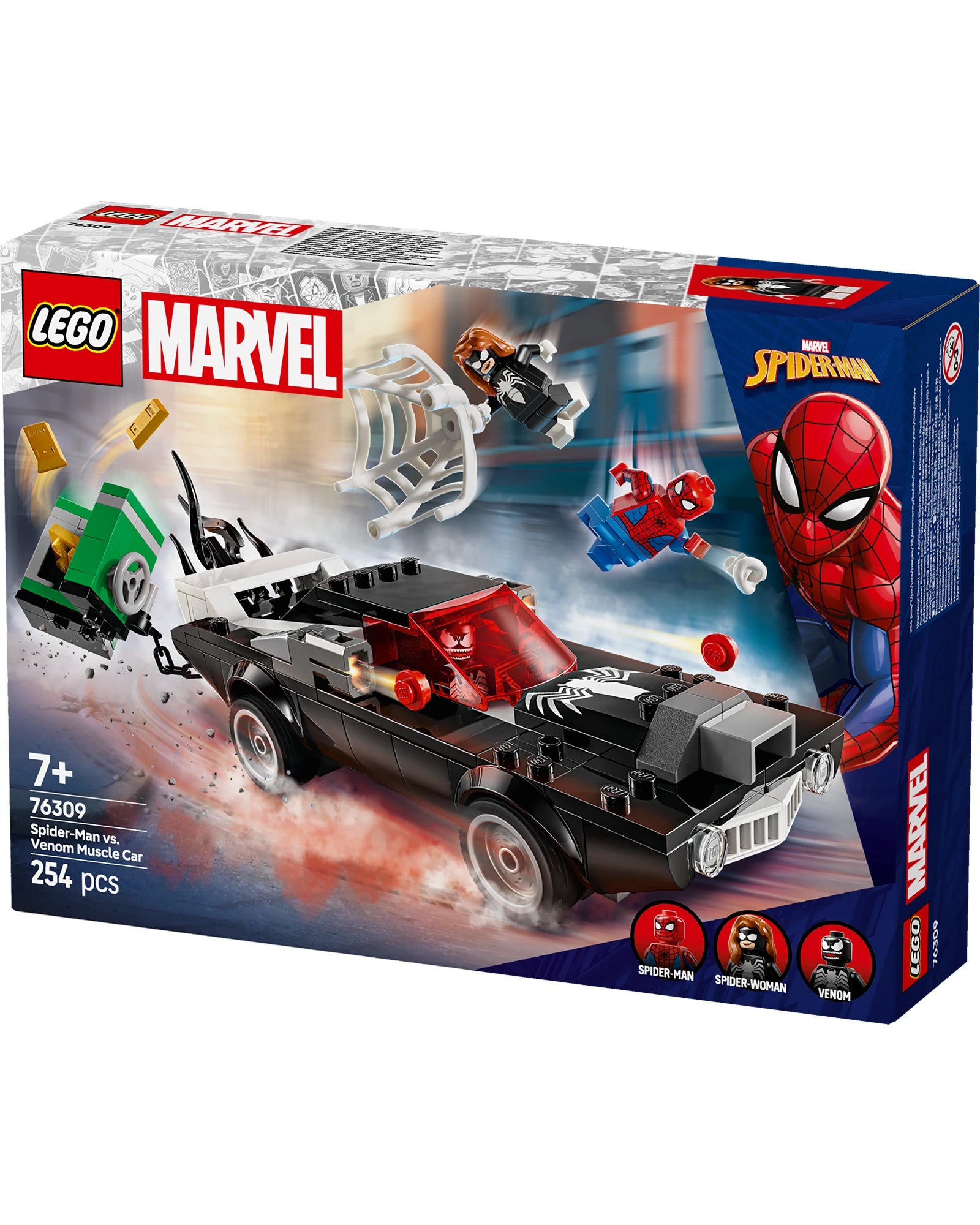 76309 Spider-Man vs Venom Muscle Car