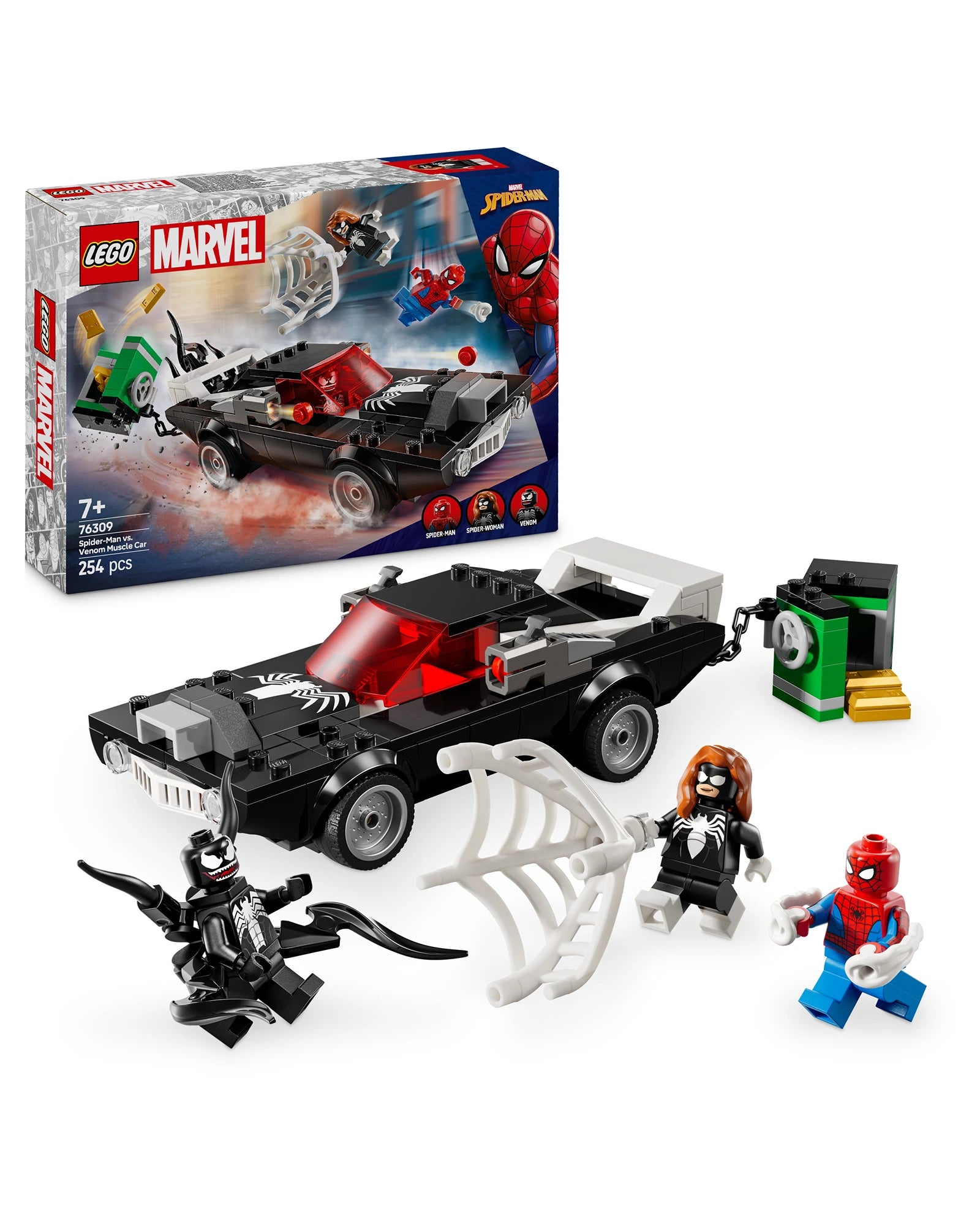 76309 Spider-Man vs Venom Muscle Car