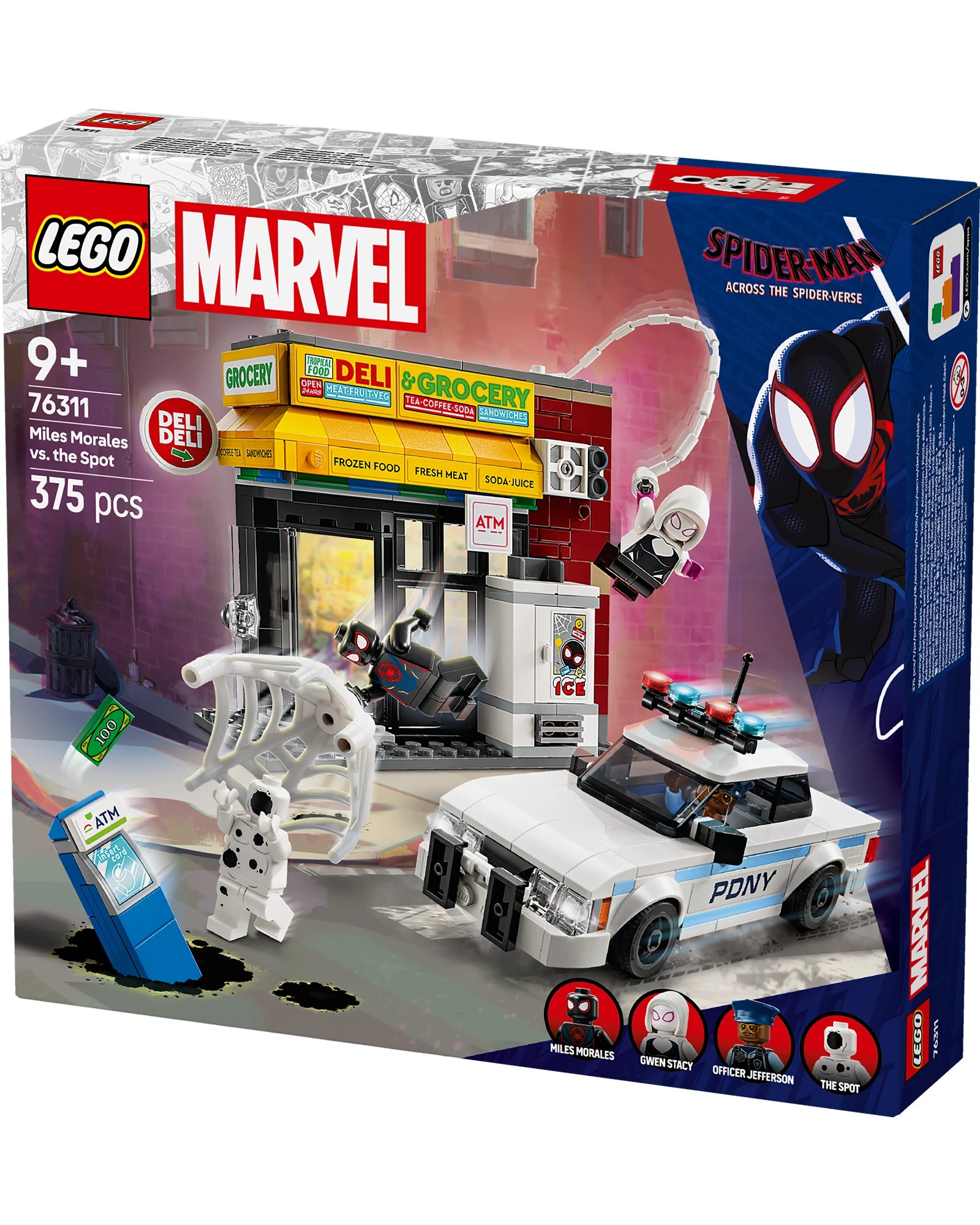 76311 Spider-Verse Miles Morales vs the Spot