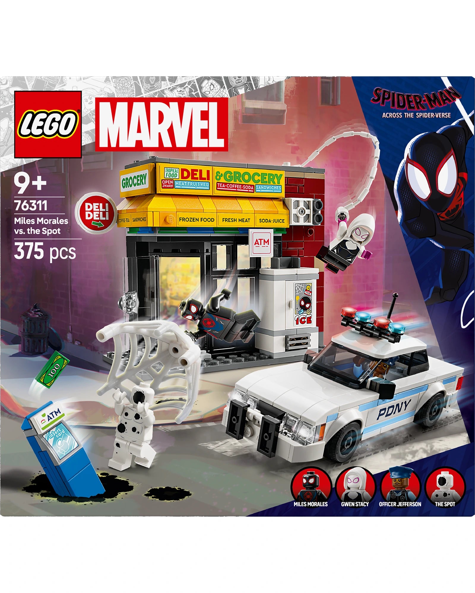 76311 Spider-Verse Miles Morales vs the Spot